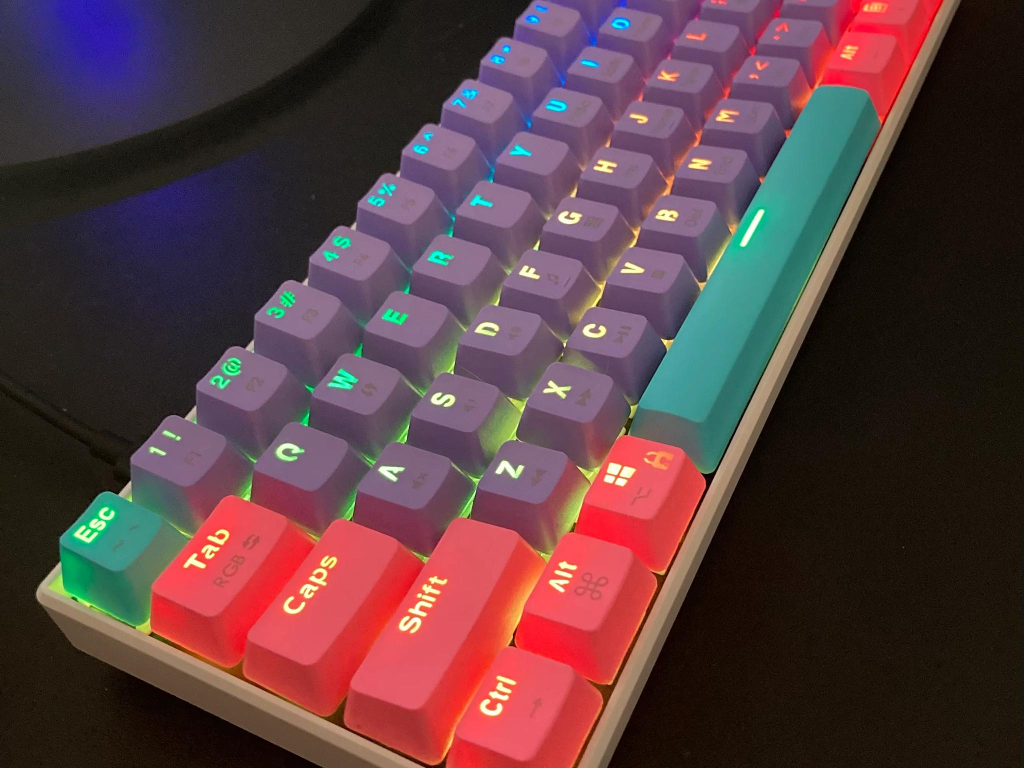 CHEAP!!! 60% Surman GS61 Mechanical Keyboard {Read Description}