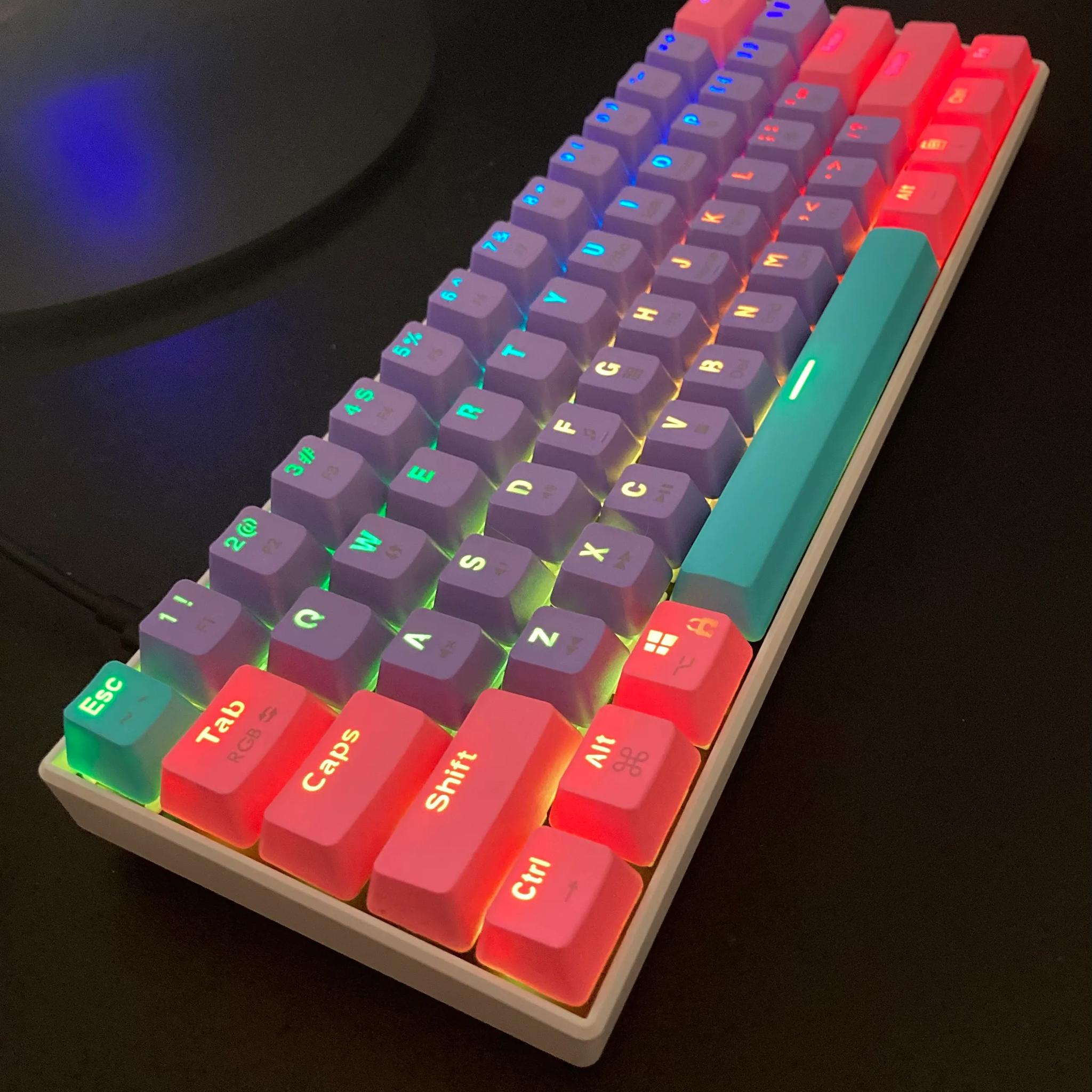 CHEAP!!! 60% Surman GS61 Mechanical Keyboard {Read Description}