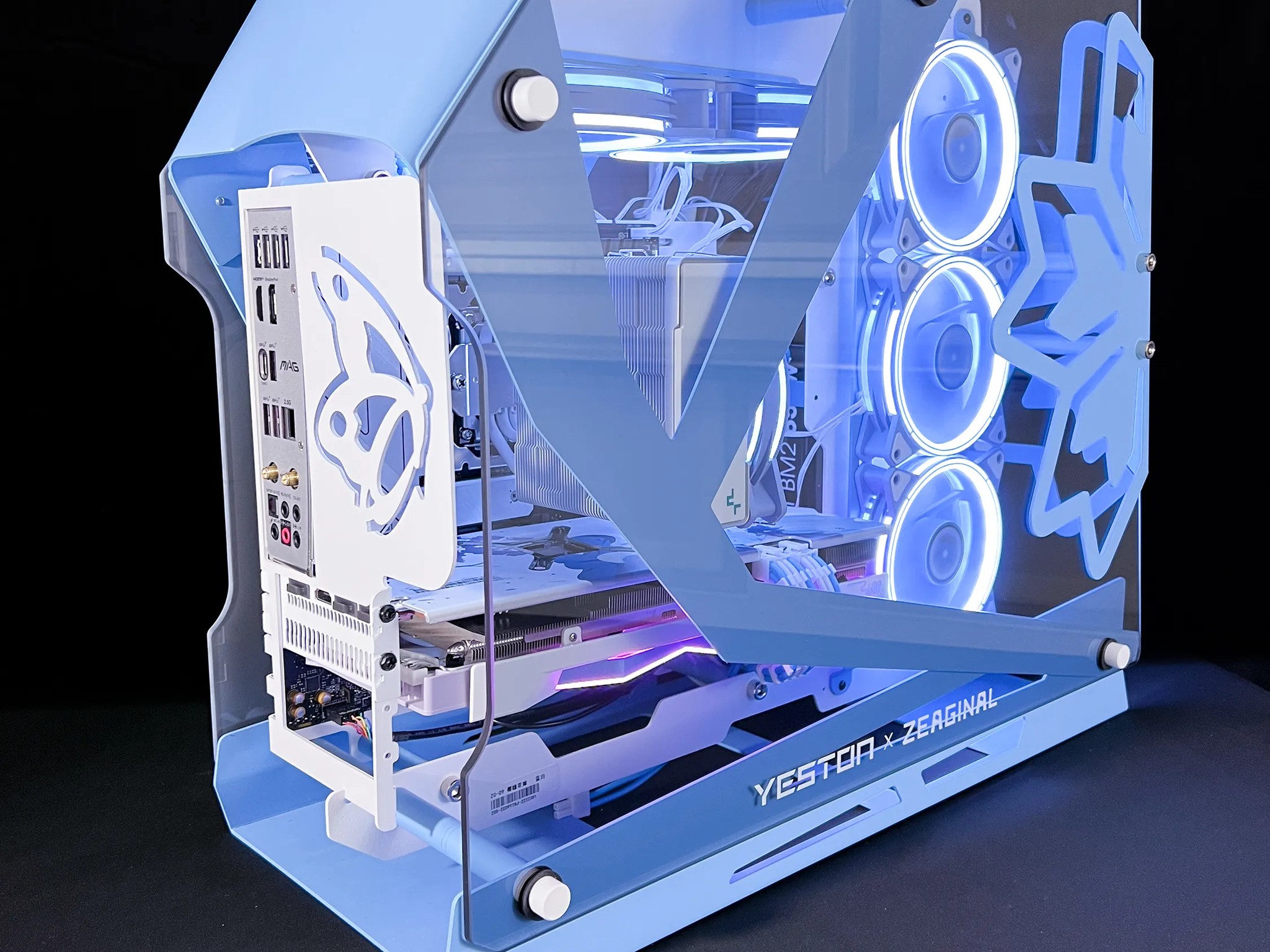 YESTON Anime Waifu PC Build | Radeon RX 6700XT | i5-12400