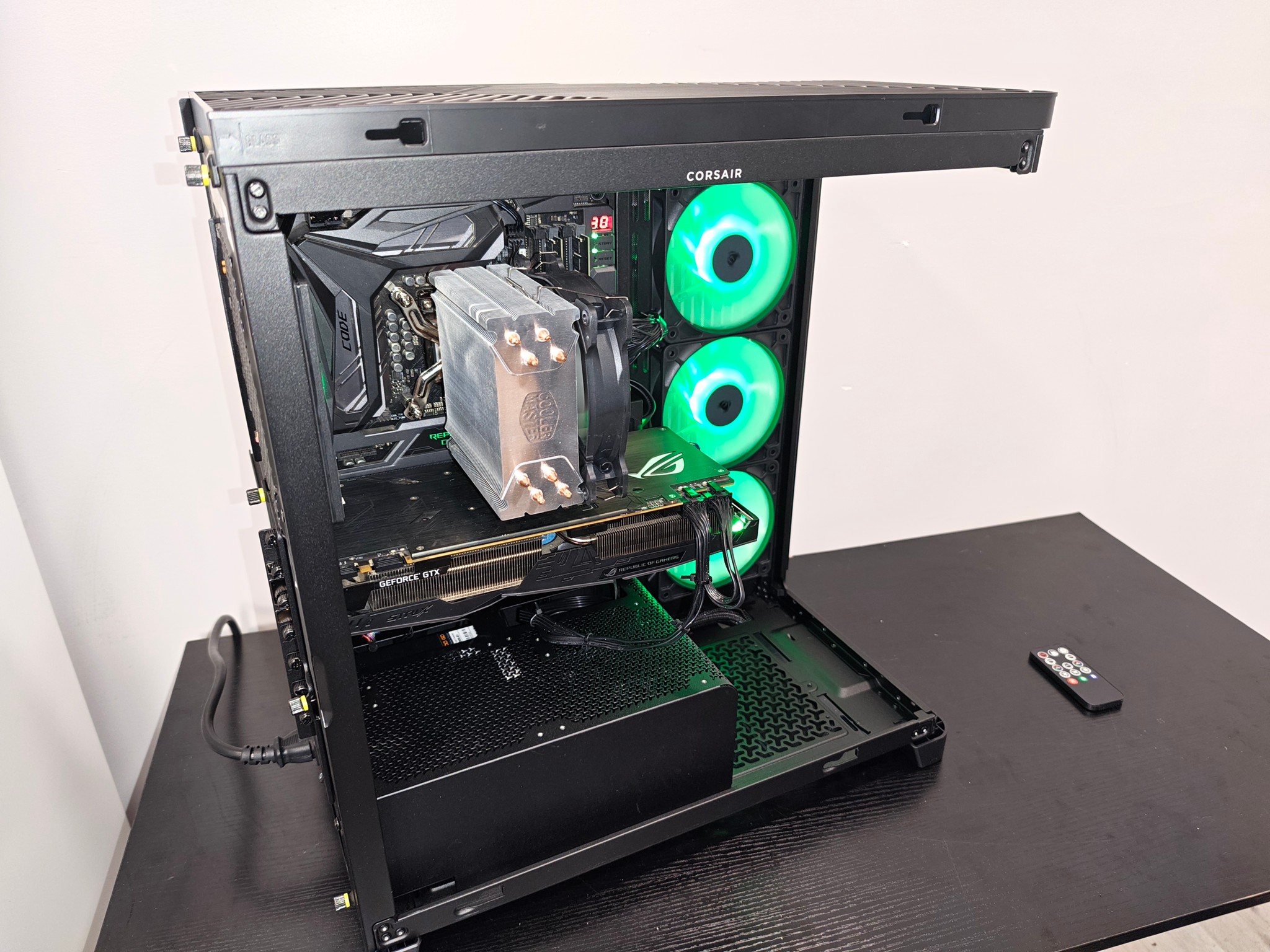 The GREEN MONSTER V, budget 1440p gaming pc!