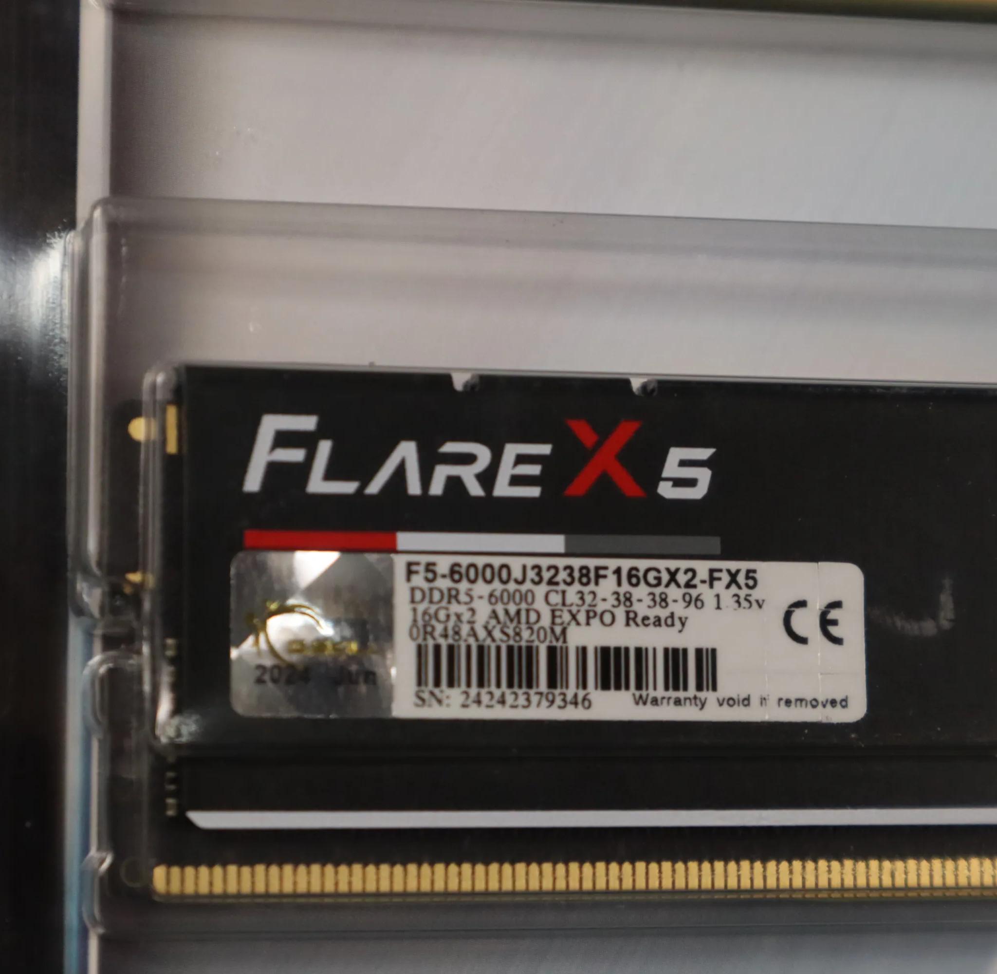 G.SKILL RIPJAWS X5 | DDR5 | 32GB | 6000 | CL32 | AMD EXPO | BRAND NEW