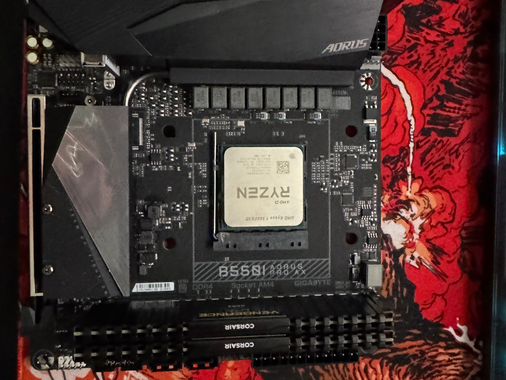 AMD 5800X3D, Aorus B550, 32gb DDR4 bundle