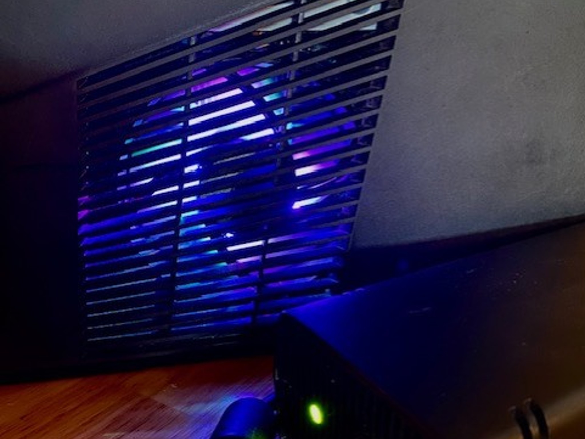 RGH3 Xbox 360 - Blue ROL - Auto RGB fan - 250Gb