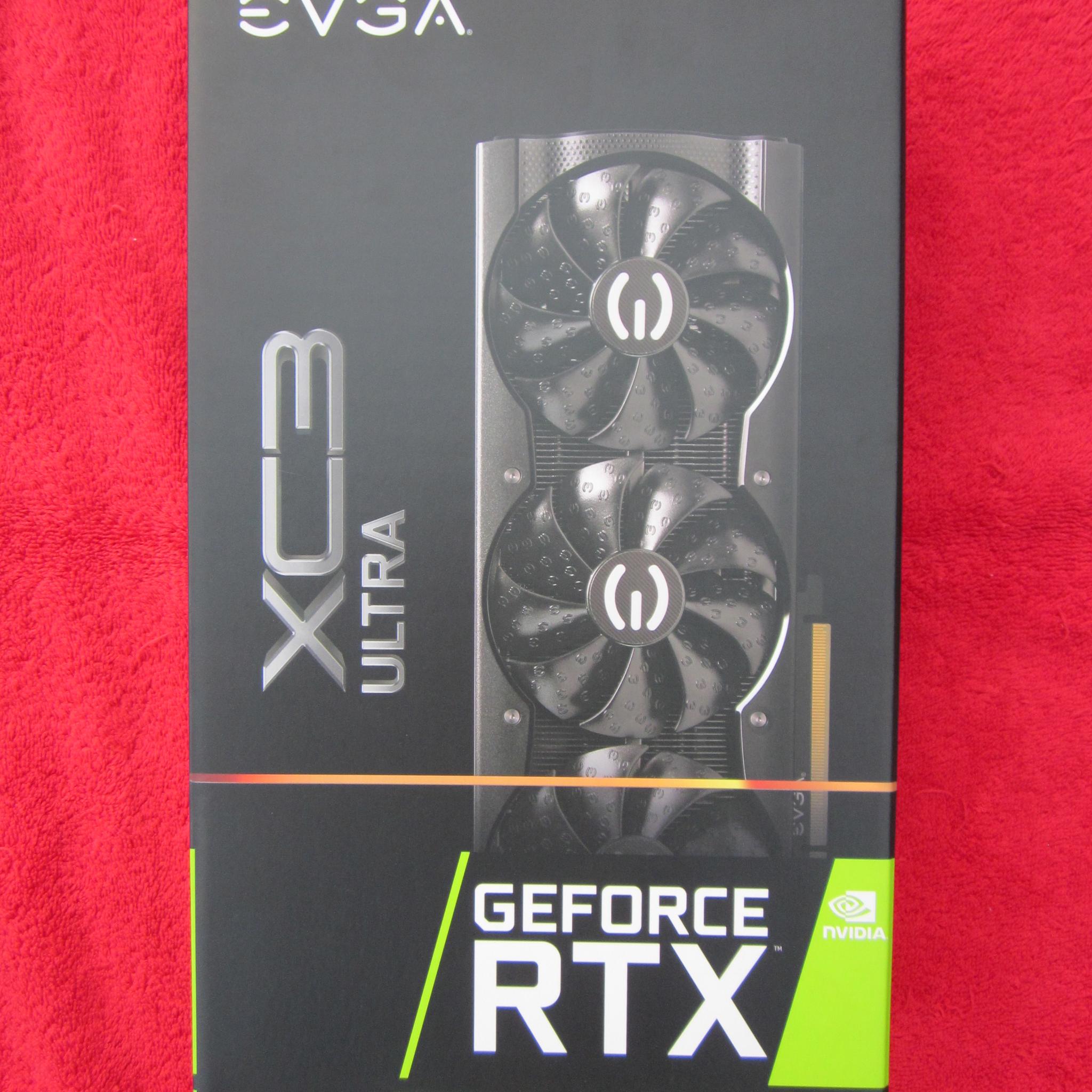 EVGA GeForce RTX 3080 XC3 ULTRA GAMING, 10G-P5-3885-KH, 10GB GDDR6X, ARGB LED, Metal Backplate