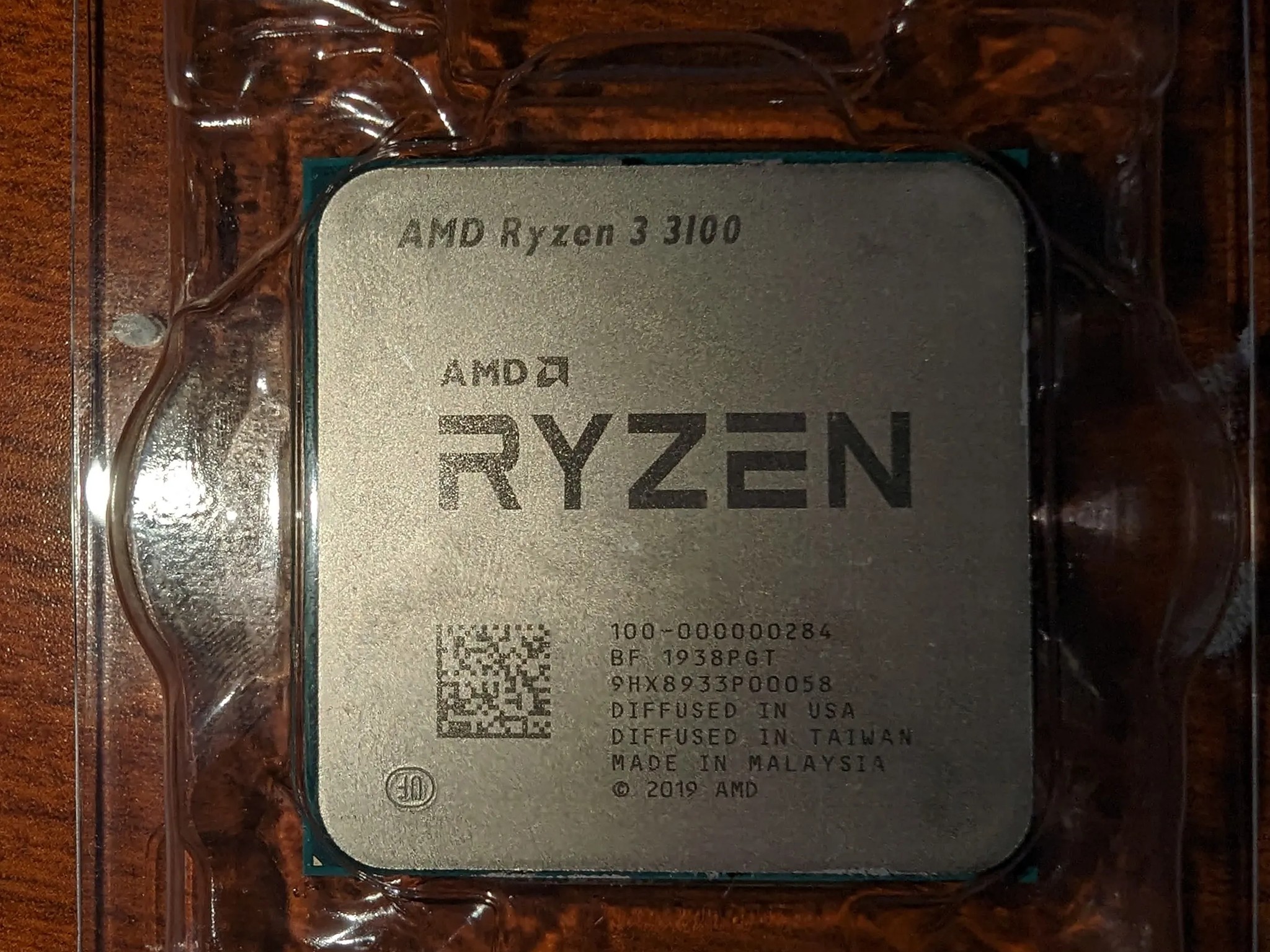 AMD Ryzen 3 3100 3.6 GHz 