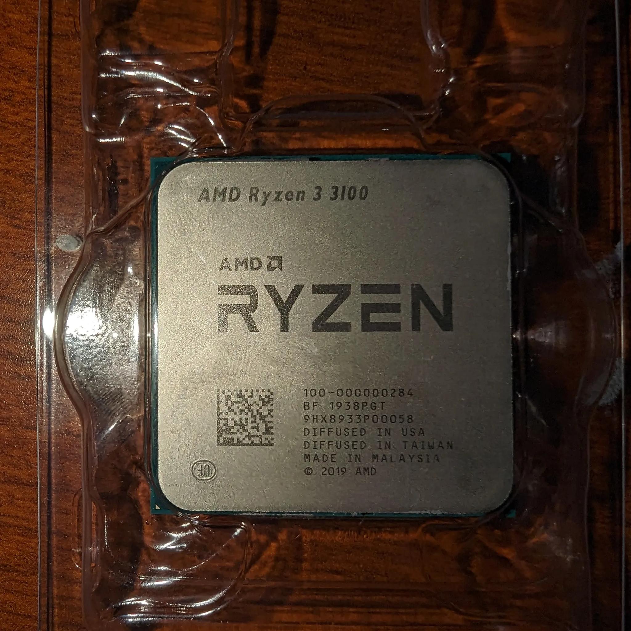 AMD Ryzen 3 3100 3.6 GHz 