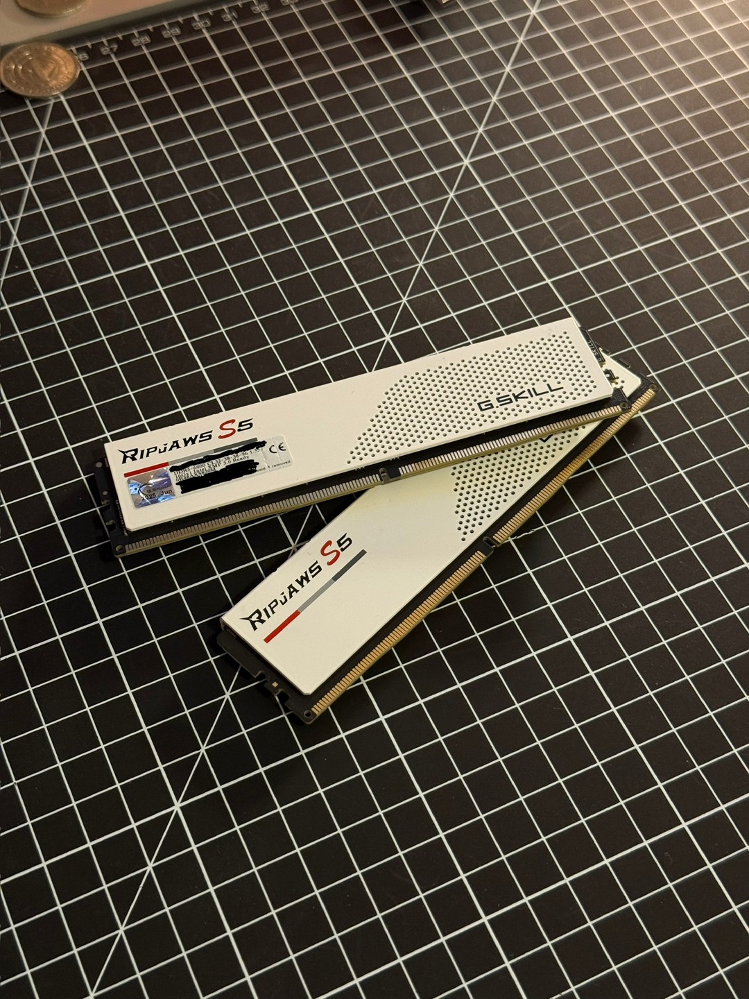G.SKILL Ripjaws S5 Series 32GB (2 x 16GB) DDR5 6000 White LIKE NEW