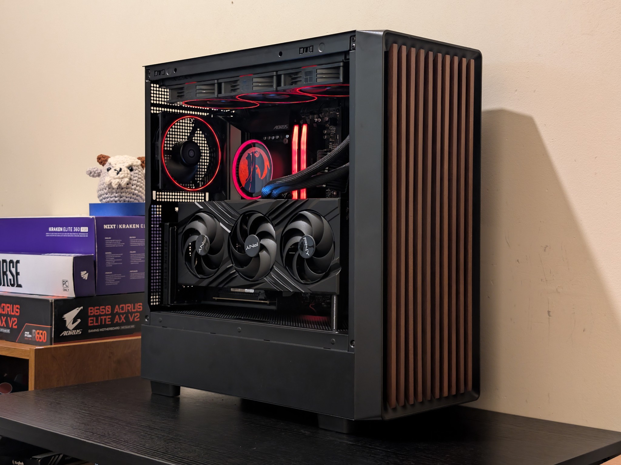 ⚫🪵4K Gaming Beast | RTX 4080 Super | Ryzen 7 7800X3D | 2TB SSD | 64GB RAM | WiFi 6 & Bluetooth🪵⚫