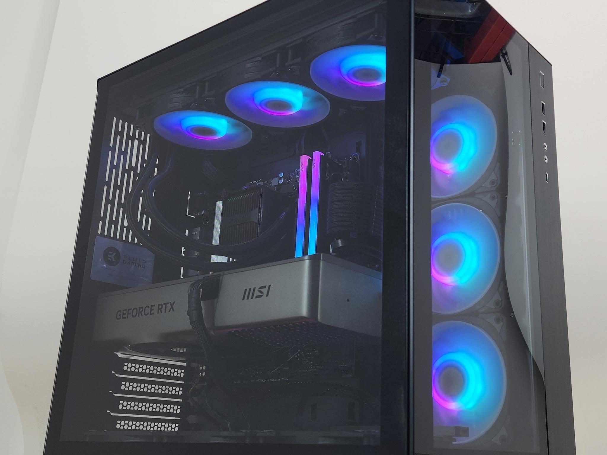 Gaming PC Ryzen 9 7950X 32GB RAM 1TB SSD RTX 4070 Ti SUPER 16GB Win11 Computer