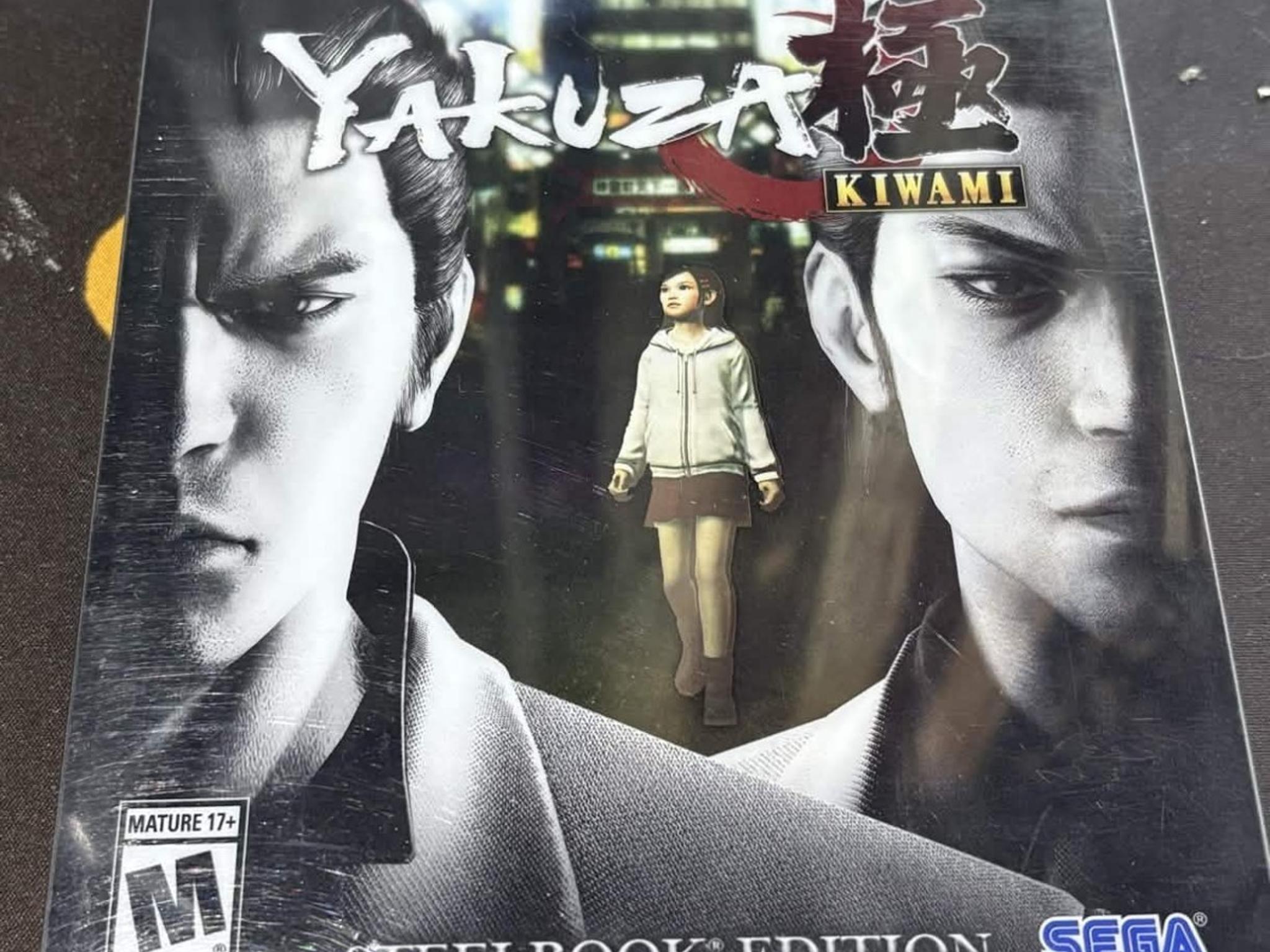 Yakuza Kiwami: SteelBook Edition (Sony PlayStation 4, 2017) (ED)