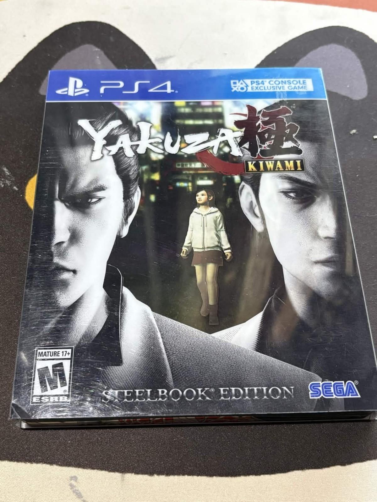 Yakuza Kiwami: SteelBook Edition (Sony PlayStation 4, 2017) (ED)