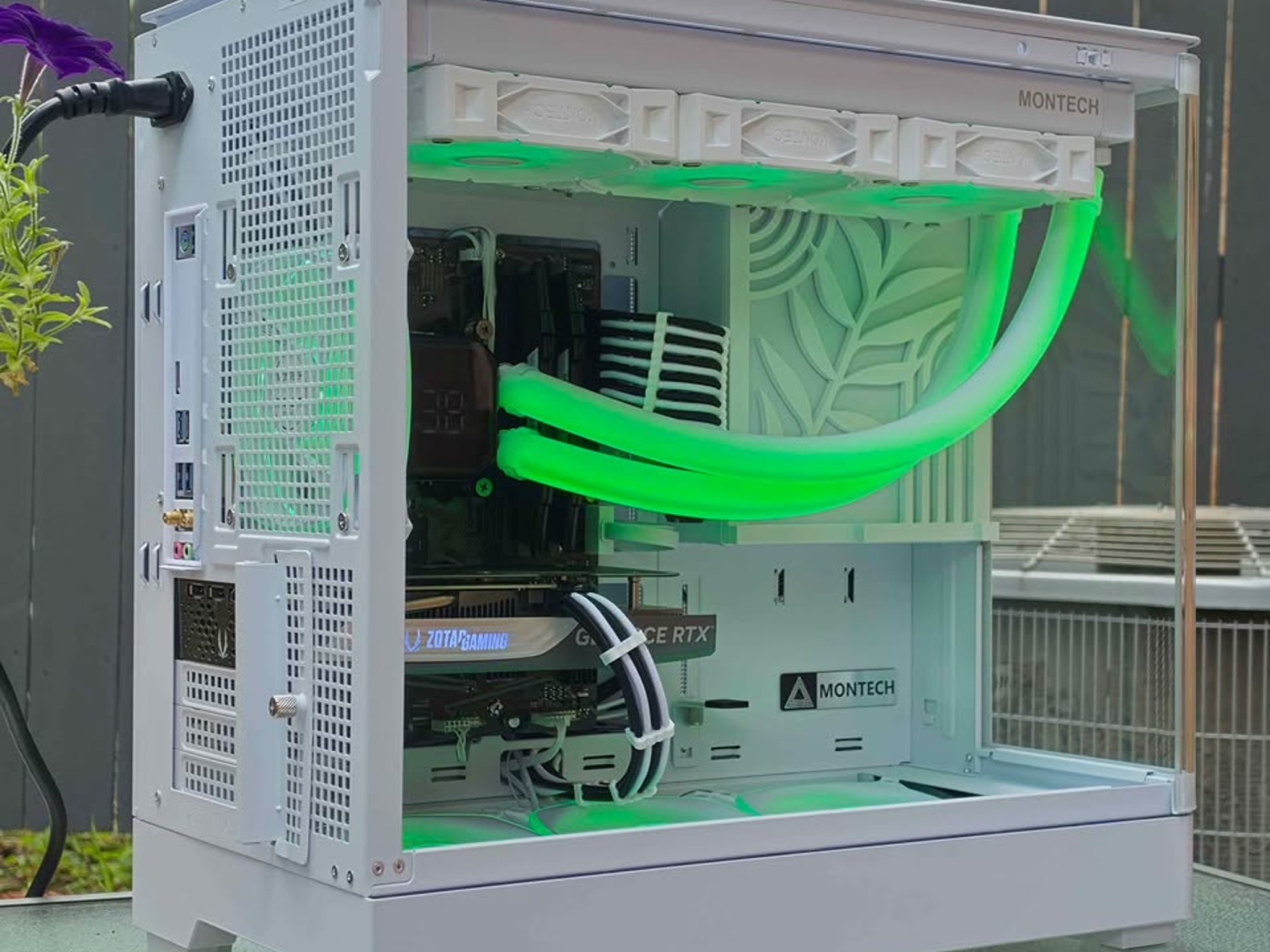 🤍Custom White RGB Gaming PC🤍 • Nvidia 4060, Intel i7, 16GB RAM, SSD • Plug n' Play Ready