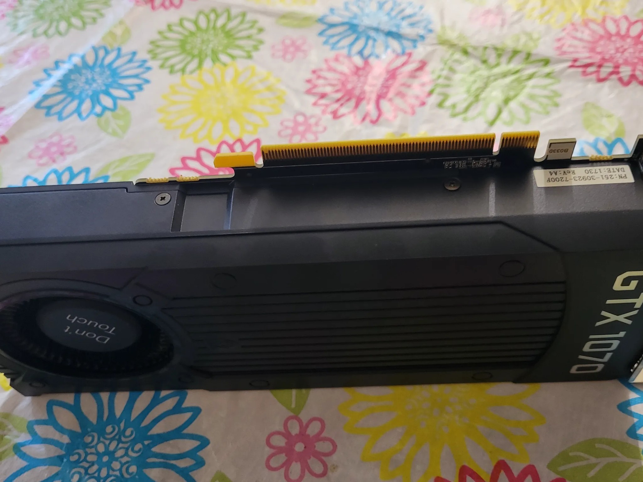 ZOTAC GeForce GTX 1070 8GB Graphics Video Card Blower Fan