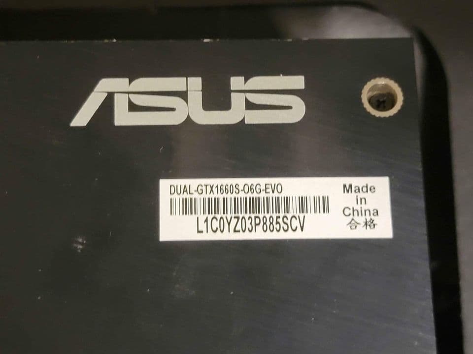 Asus GeForce GTX 1660 SUPER 6GB STRIX GAMING ADVANCED