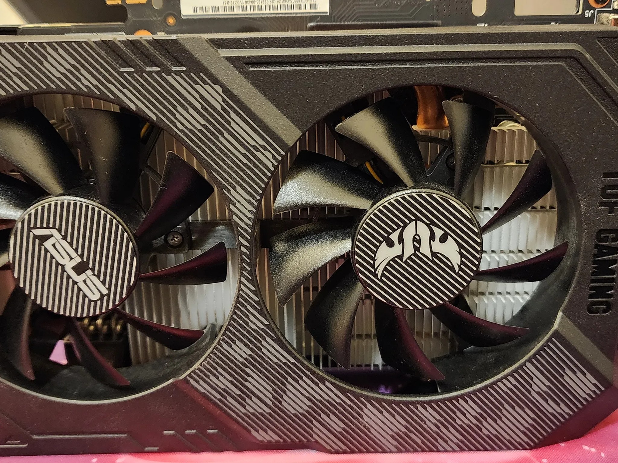 For Sale Used Asus Tuff Nvidia 1660 Super 6 GB