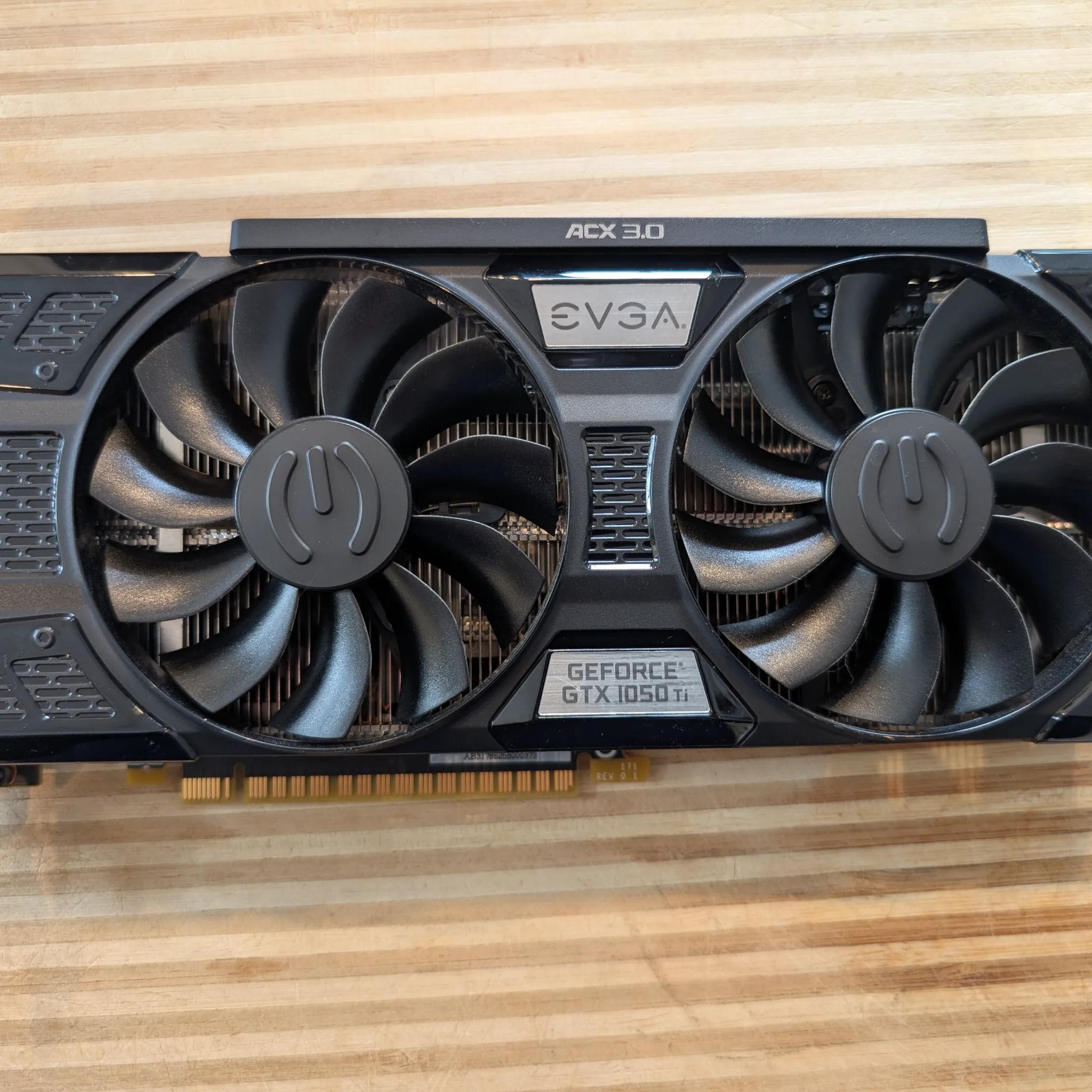 EVGA Geforce GTX 1050 Ti FTW 4GB
