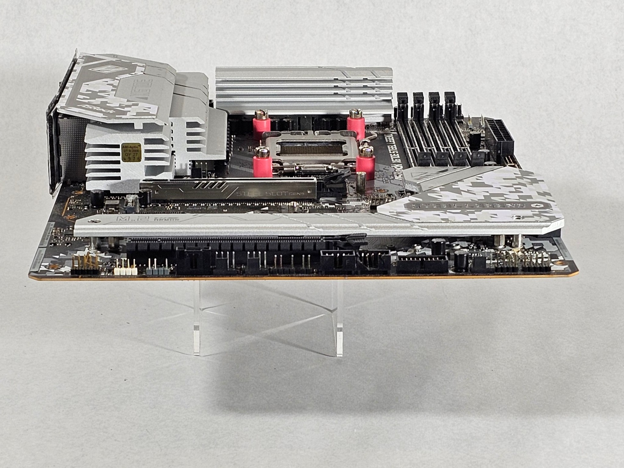 X670E AM5 DDR5 White Motherboard ASRock Steel Legend