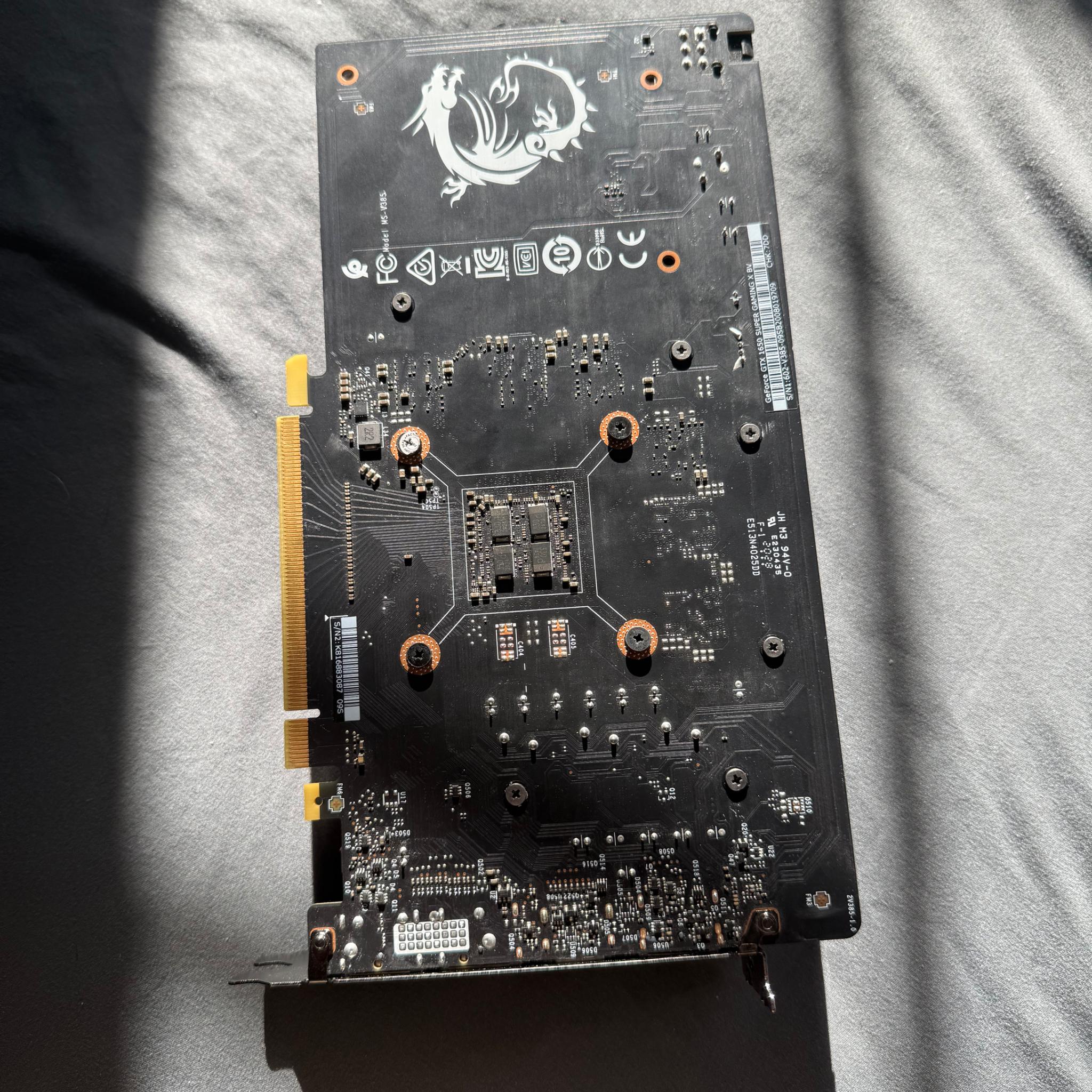 MSI Twin Frozr 7 GTX 1650 Super