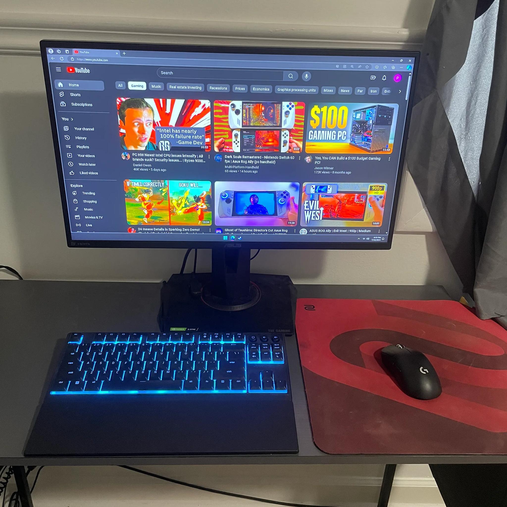 ASUS TUF Gaming VG259QM 240 Hz monitor