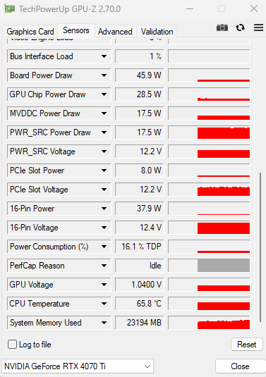 ASUS TUF Gaming GeForce RTX 4070 Ti TUF-RTX 4070TI-O12G-GAMING