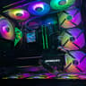 i9-14900K, 64GB DDR5-6400, 1TB M.2 NVMe, 1500W Platinum PSU, WiFi – Liquid Cooled Gaming PC