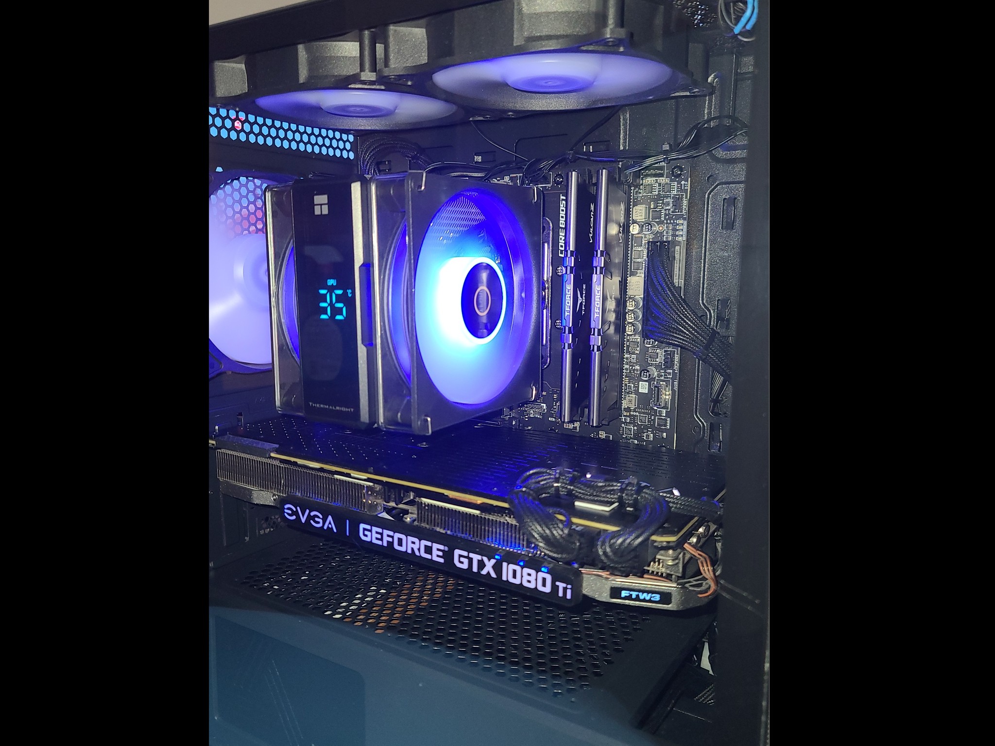 GeForce GTX 1080 Ti Custom Gaming PC - Ryzen 5 5500