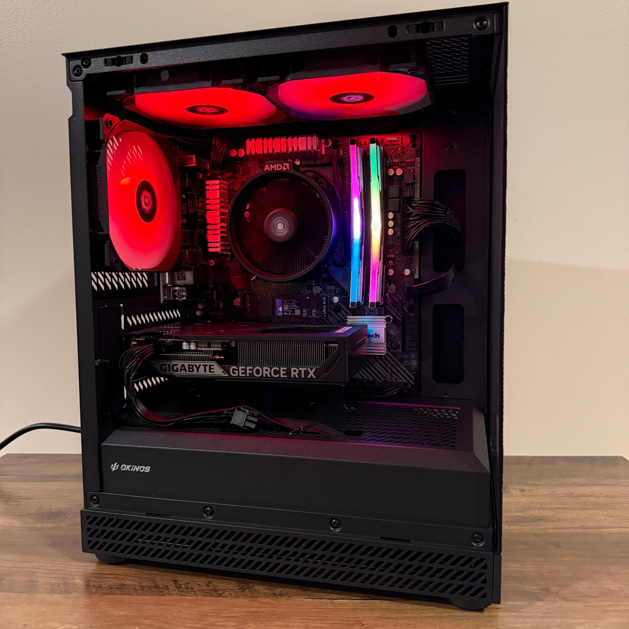 Gaming PC | Ryzen 5 5500 | RTX 5060 8gb | 16gb DDR4 RAM | 1 TB SSD