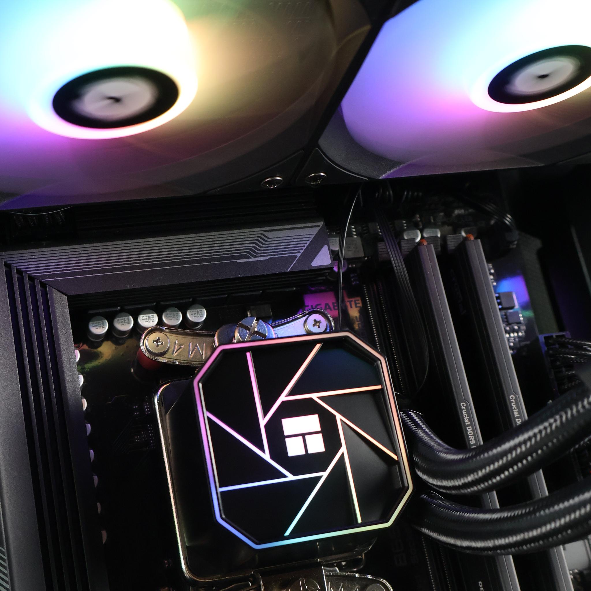 ⚫ Ryzen 7 9700X/RTX 5070Ti 16GB Gaming/Streaming PC ⚫