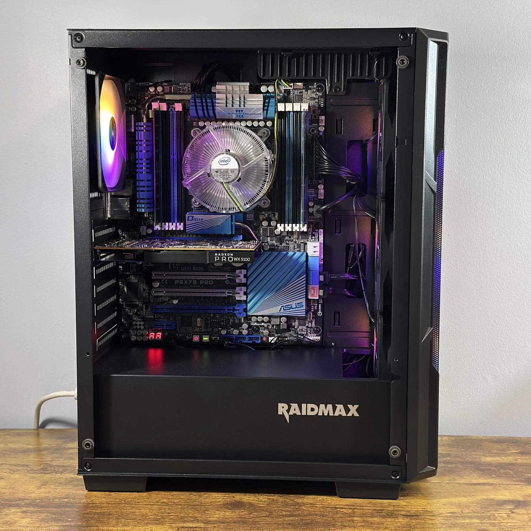 AMD 8GB GPU | Intel i7 3930K | 16GB DDR3 | 256GB SSD + HDD | Windows 10 | WIFI + BT | Gaming PC