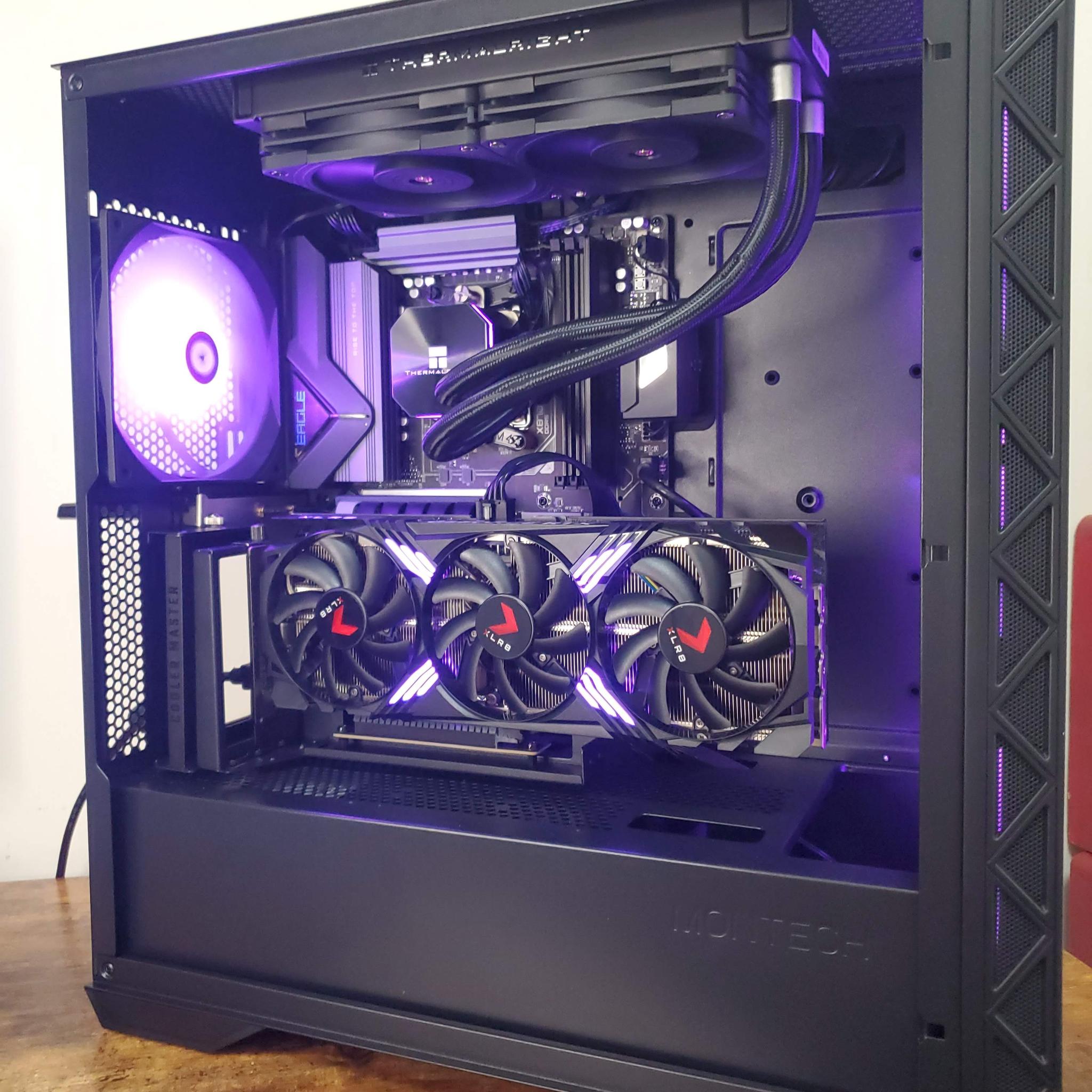 ⚡ Violet Vortex: Ryzen 5 7600X | RTX 4070 | 16GB DDR5 6000 | 1TB NVMe 🚀