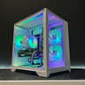⬜ White and RGB Gaming PC | Intel Xeon E5-2670 v3 & RX 570