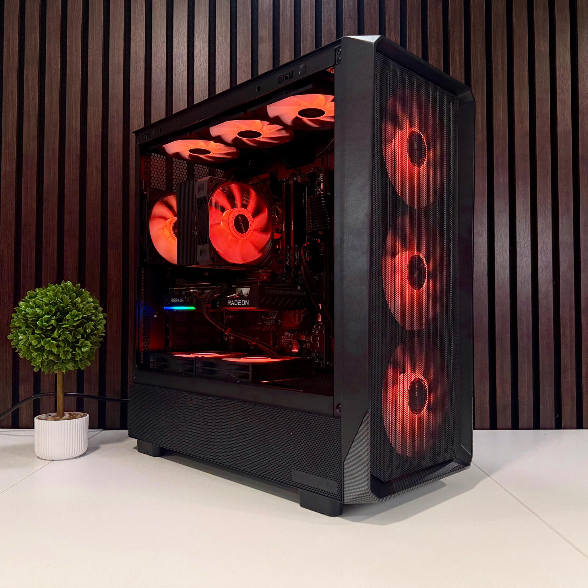 9060XT 16GB | Ryzen 7600X3D | 32GB DDR5 | 1TB SSD | 800W Gold PSU | ARGB Fans | Windows 11