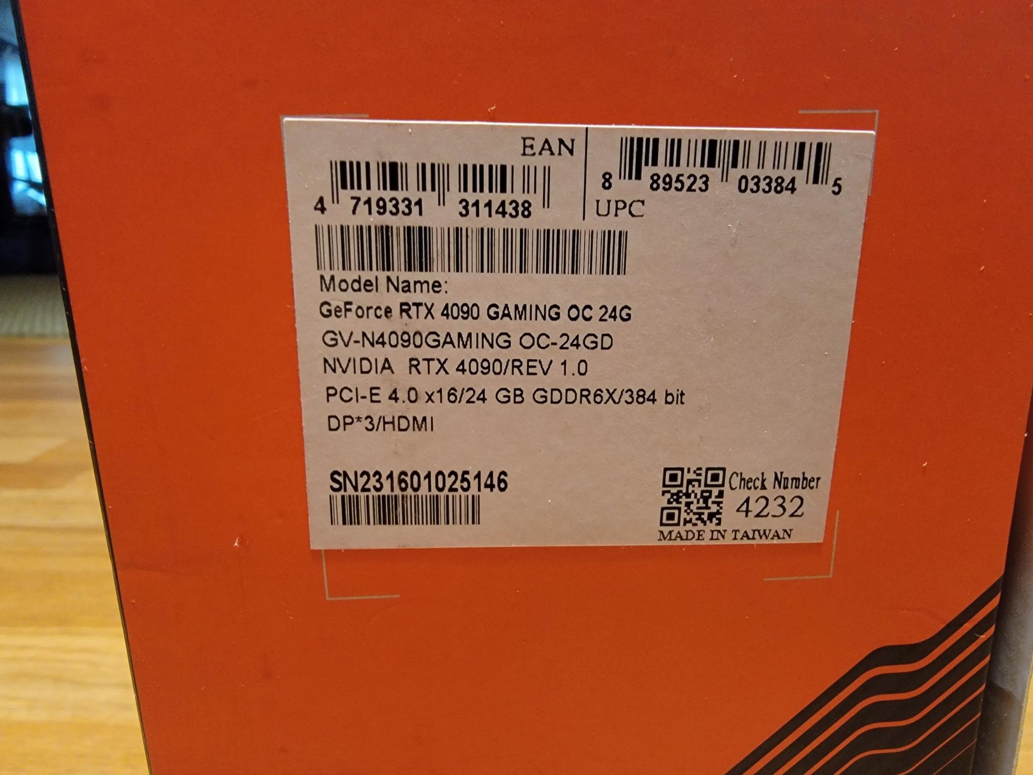 Gigabyte Gaming OC 4090