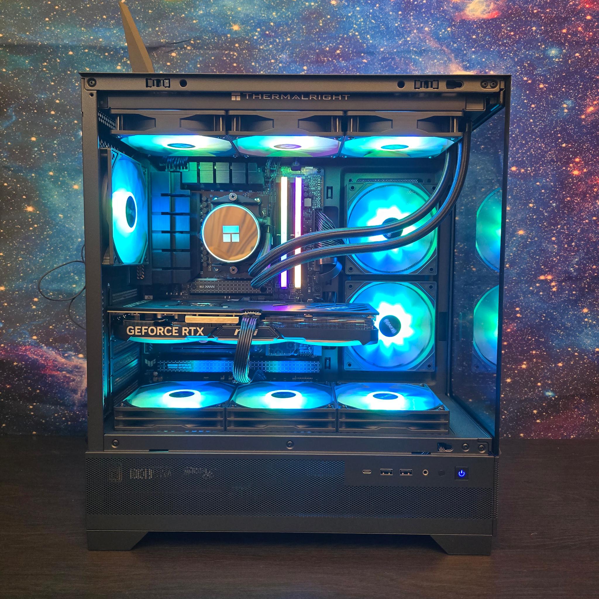 🚀 HIGH END CUSTOM AM5 PC | RTX 4070 SUPER 12GB | RYZEN 7 7700X | 2TB SSD | 32GB DDR5 6000MHZ 🚀