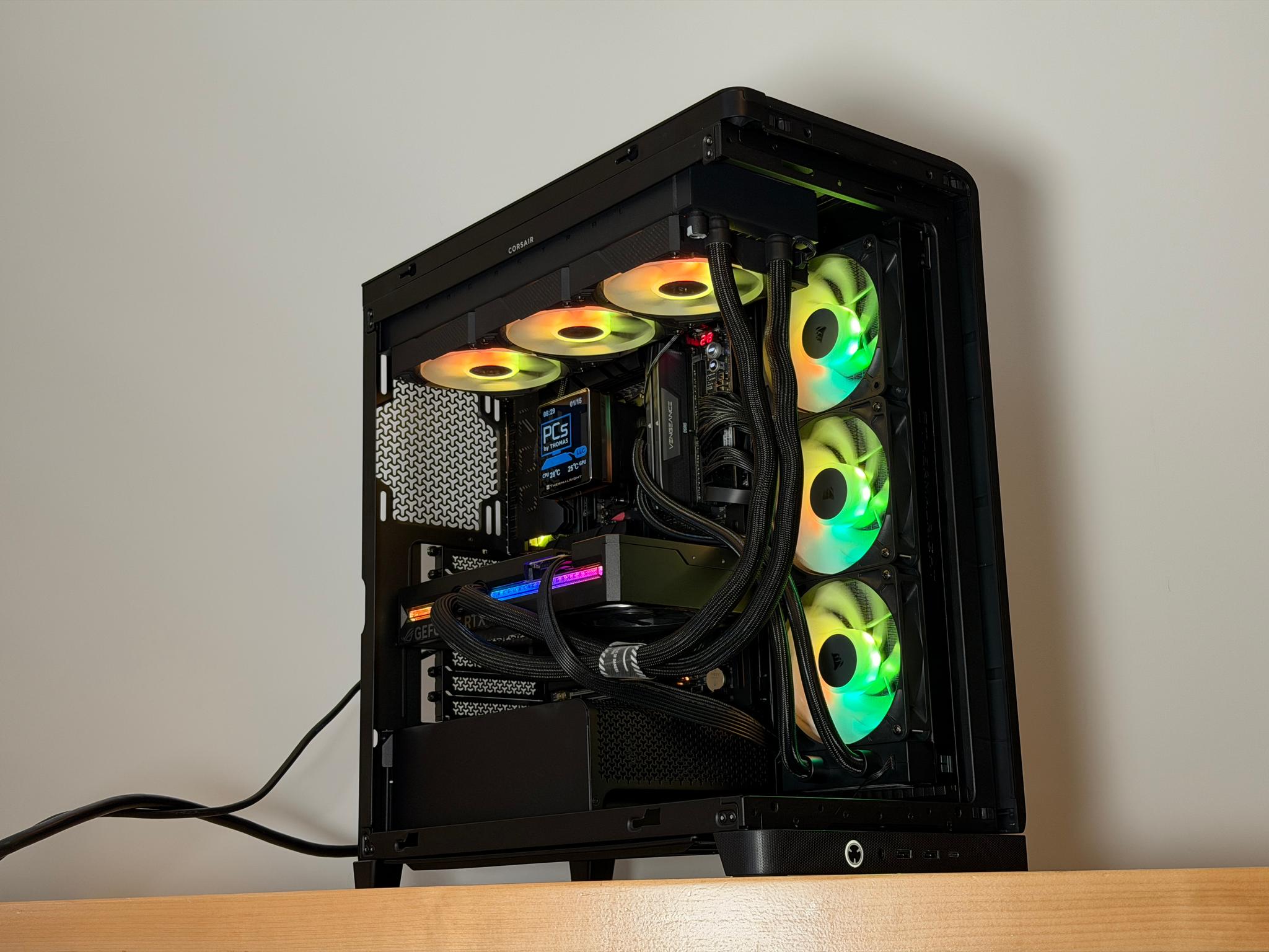 RTX 5090 Astral Liquid Cooled, Ryzen 7 9800x3d Gaming/Workstation PC