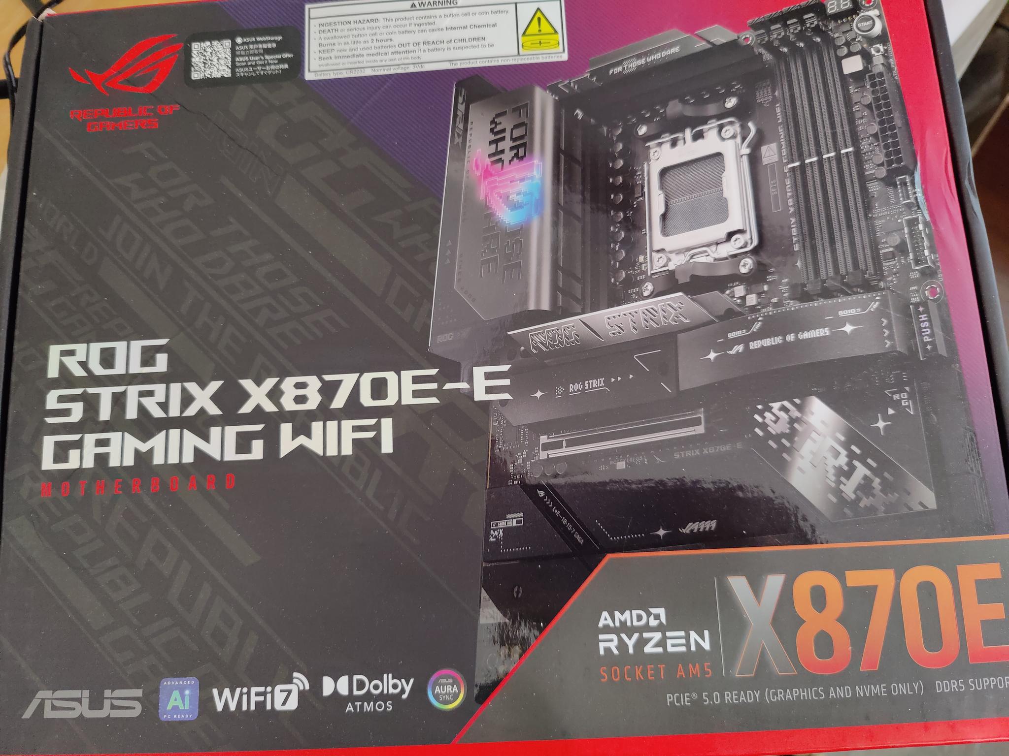 BNIB Asus Strix X870E-E
