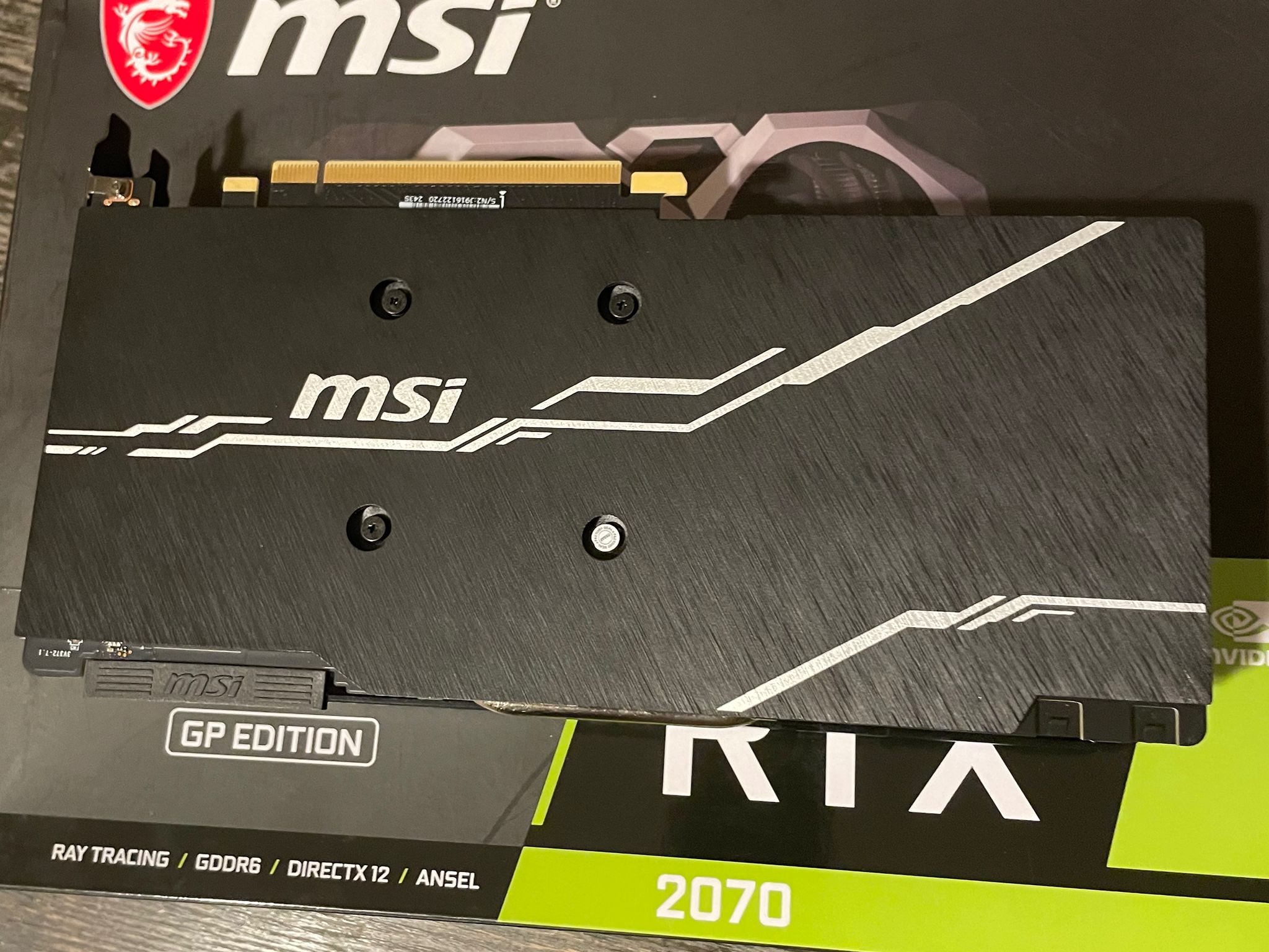 Msi rtx 2080 super Ventus oc edition