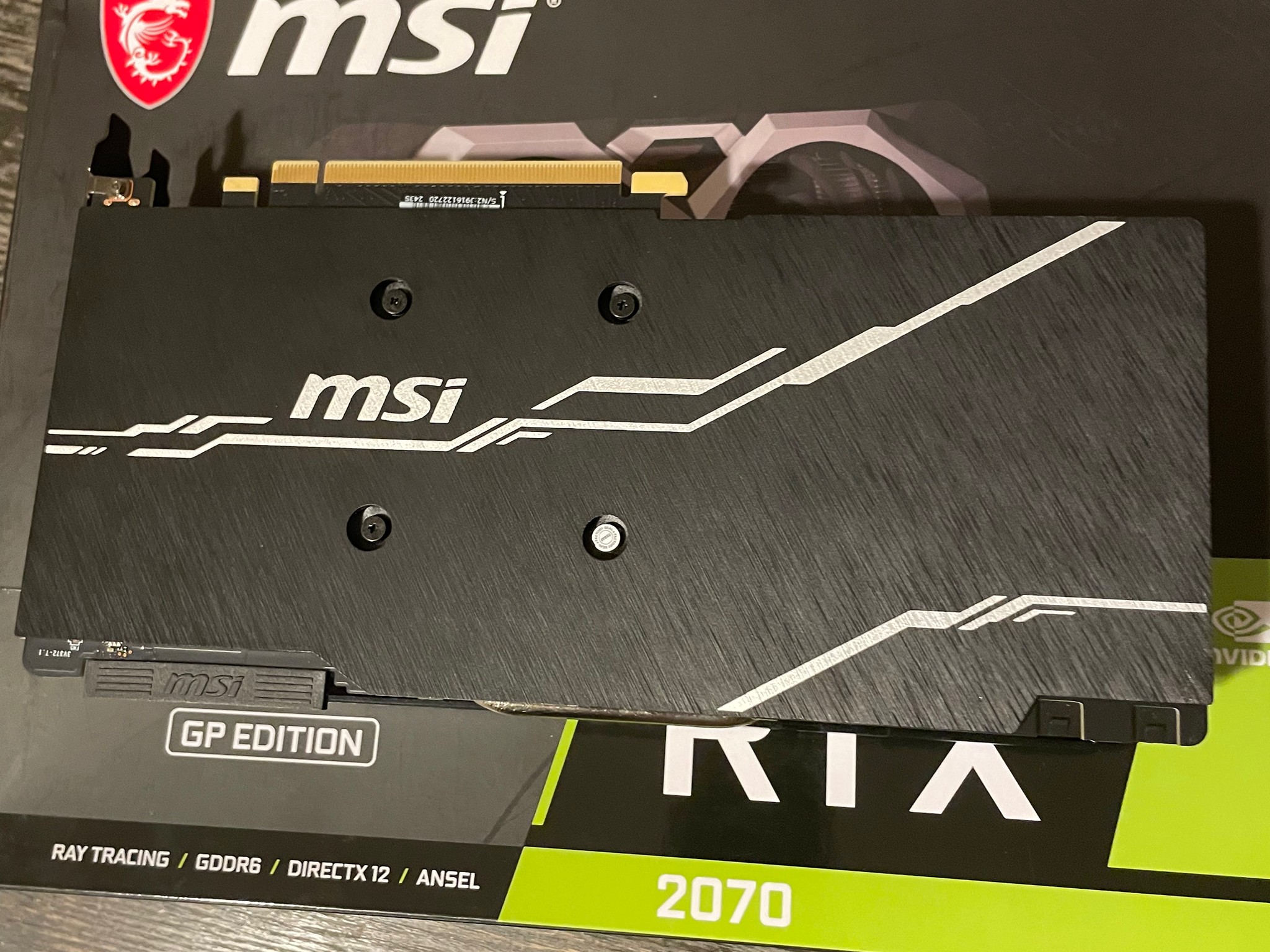Msi rtx 2080 super Ventus oc edition