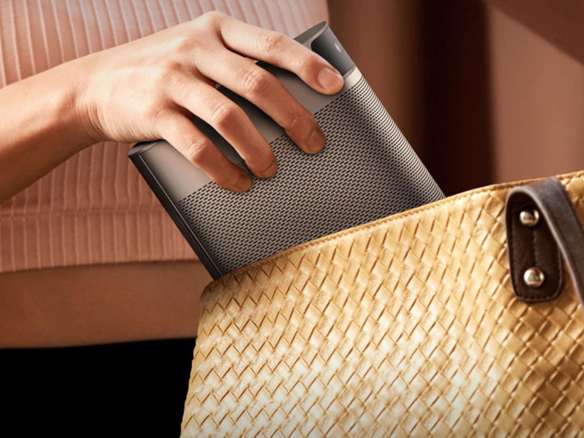 XGIMI MoGo 2 Pro 1080P Portable Smart Projector w/ WiFi and Bluetooth + Stand