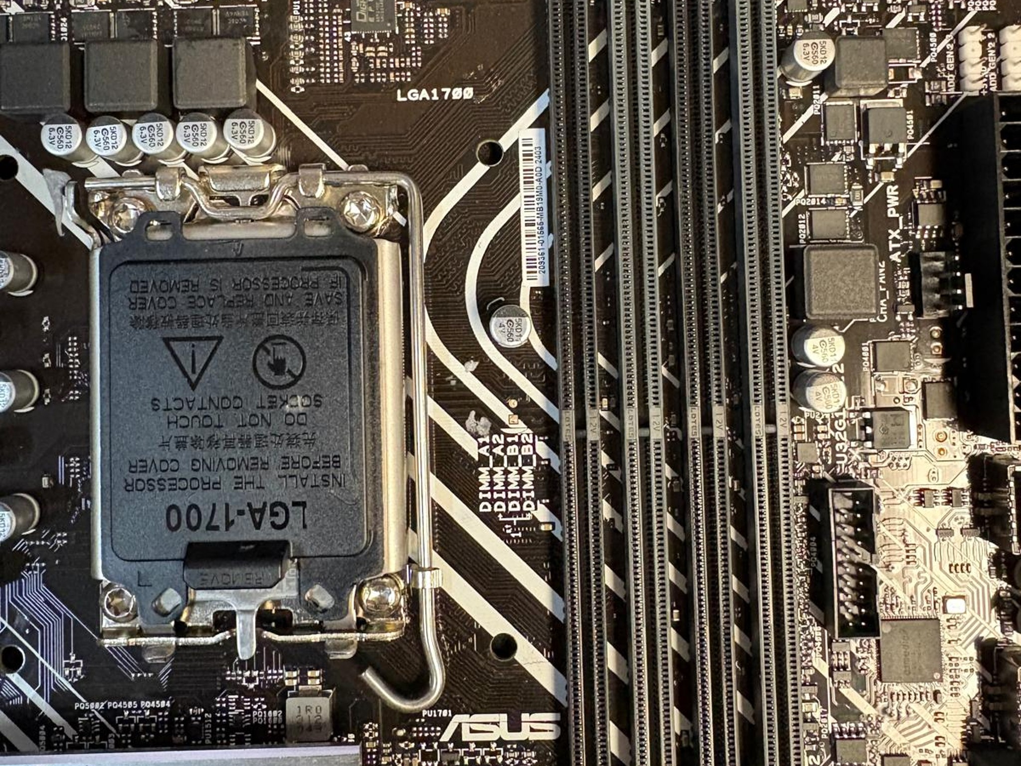 USED & FUNCTION GOOD - Asus Prime B660M-A AC D4