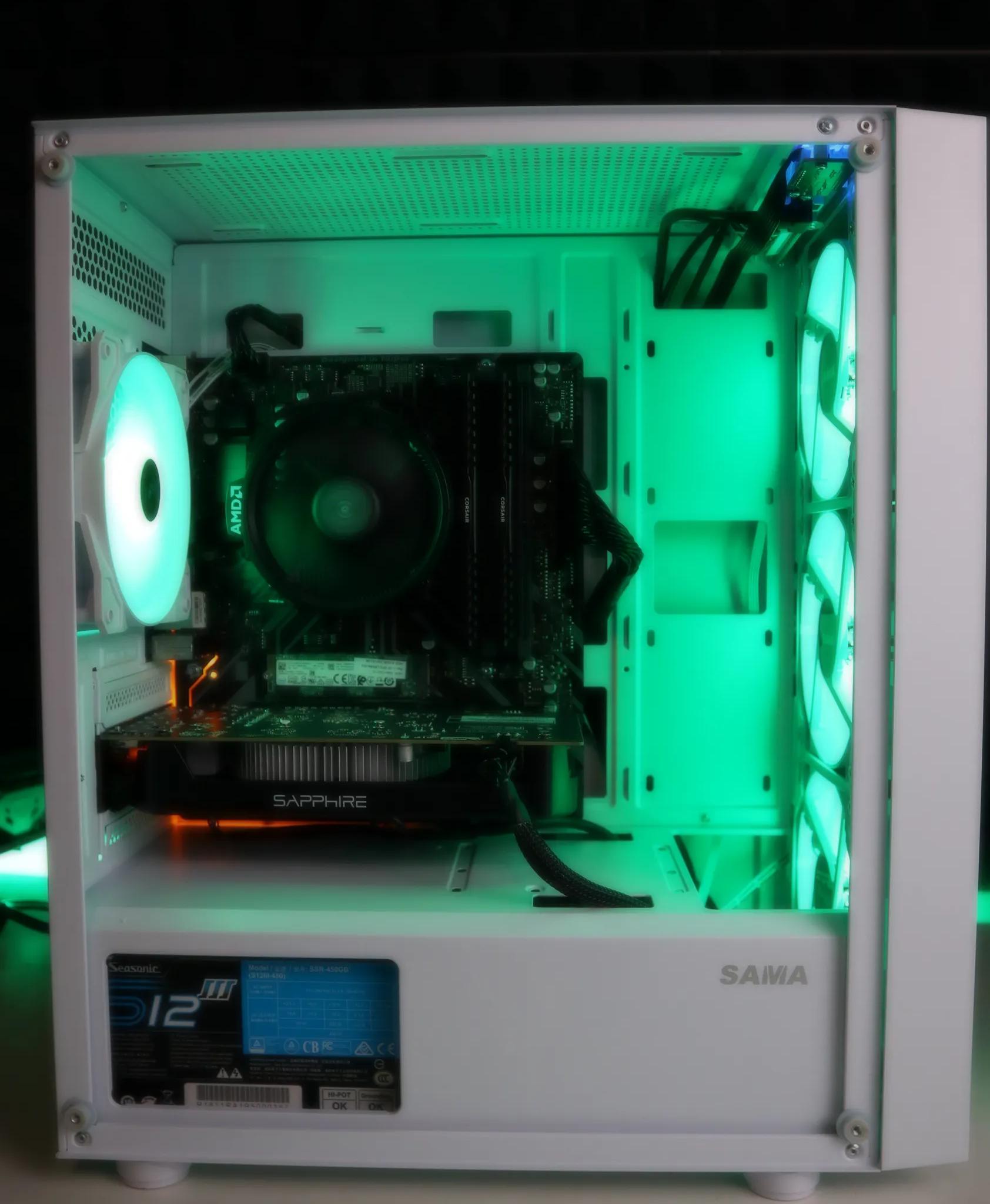 FB-AD  | Ryzen 3 2300X/RX 560 4GB Gaming PC