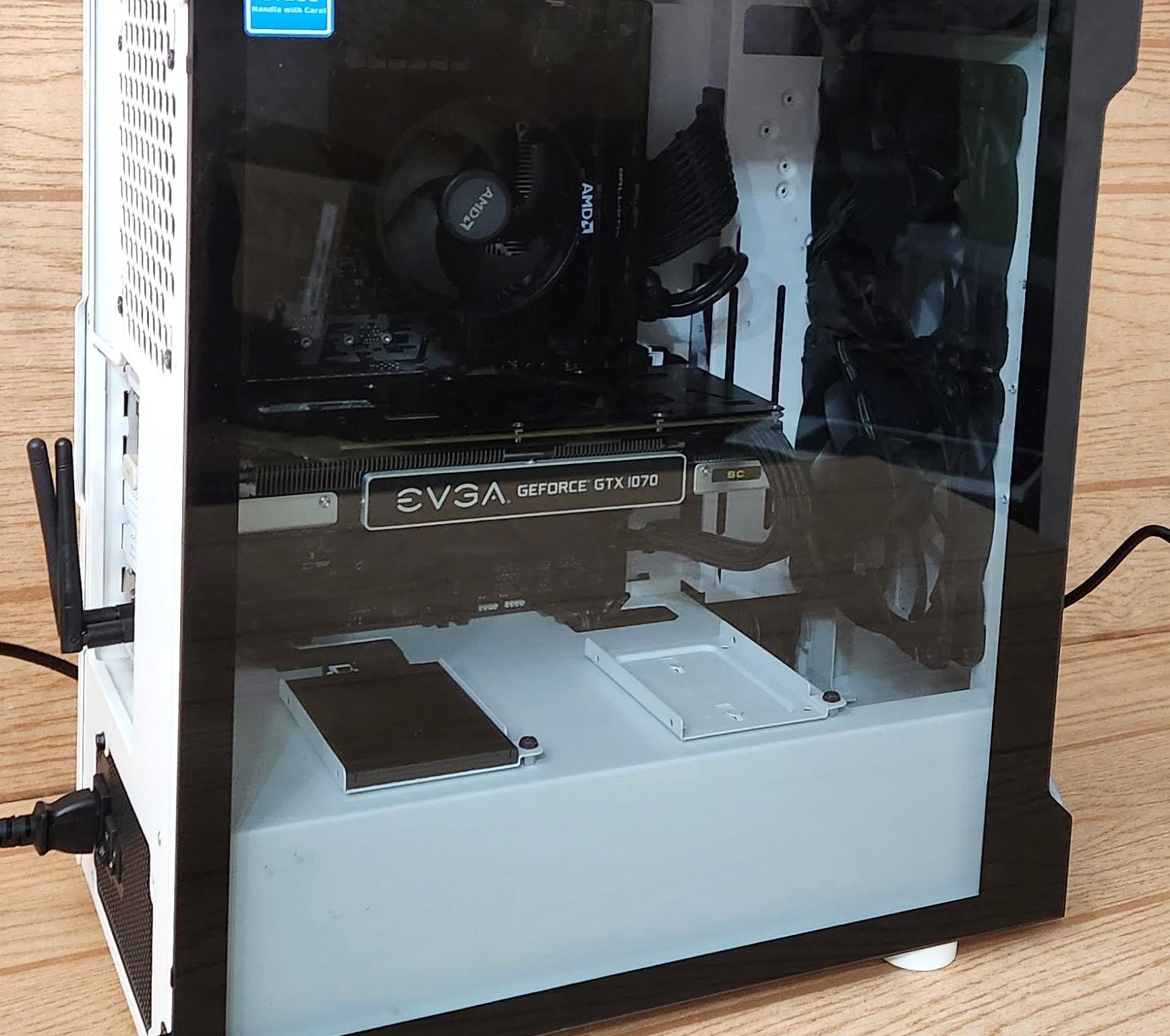 Custom Gaming PC-GTX 1070 R5 1400  512GB SSD 16GB RAM