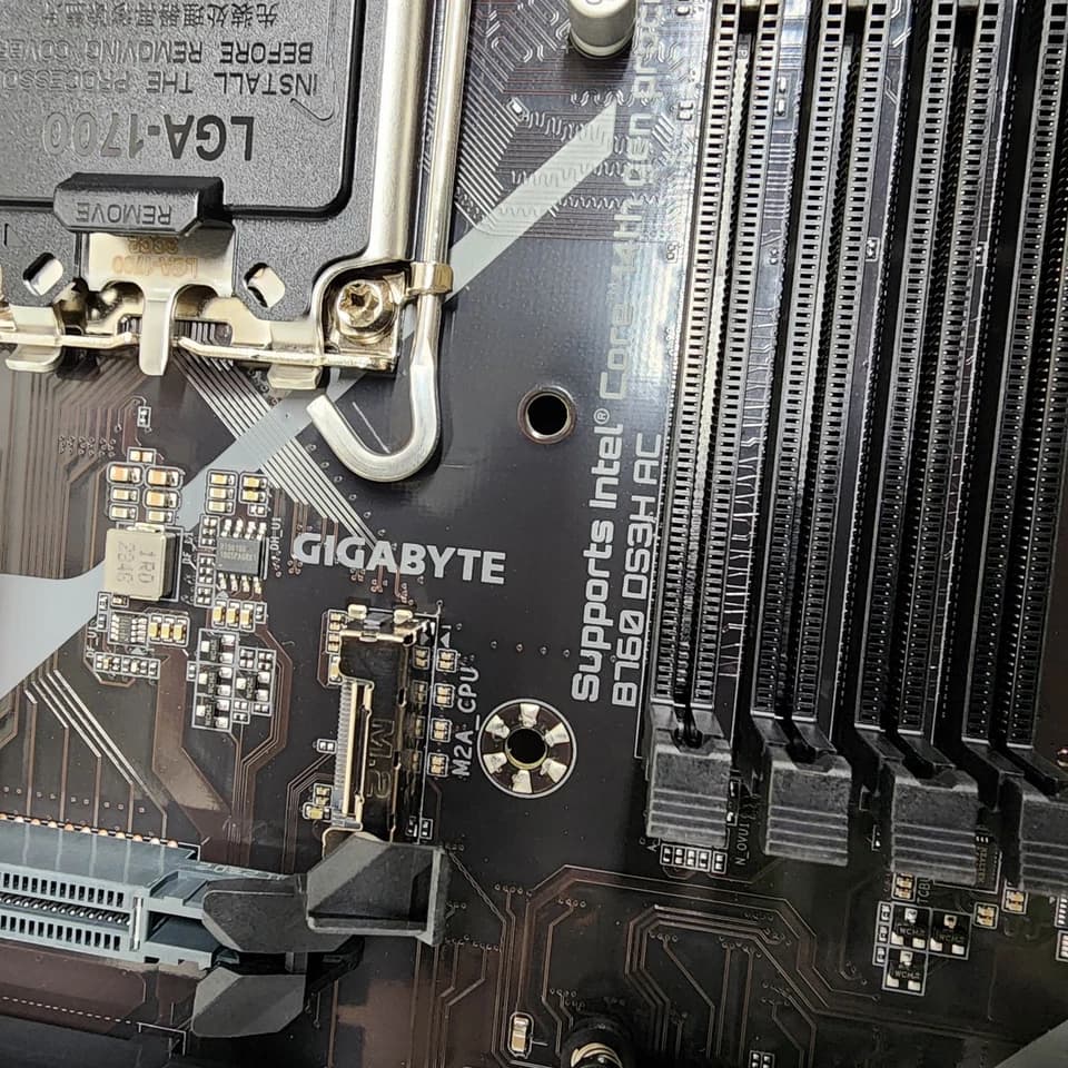 UPDATED BIOS GIGABYTE B760 DS3H AC WIFI DDR5 LGA1700 ATX MOTHERBOARD