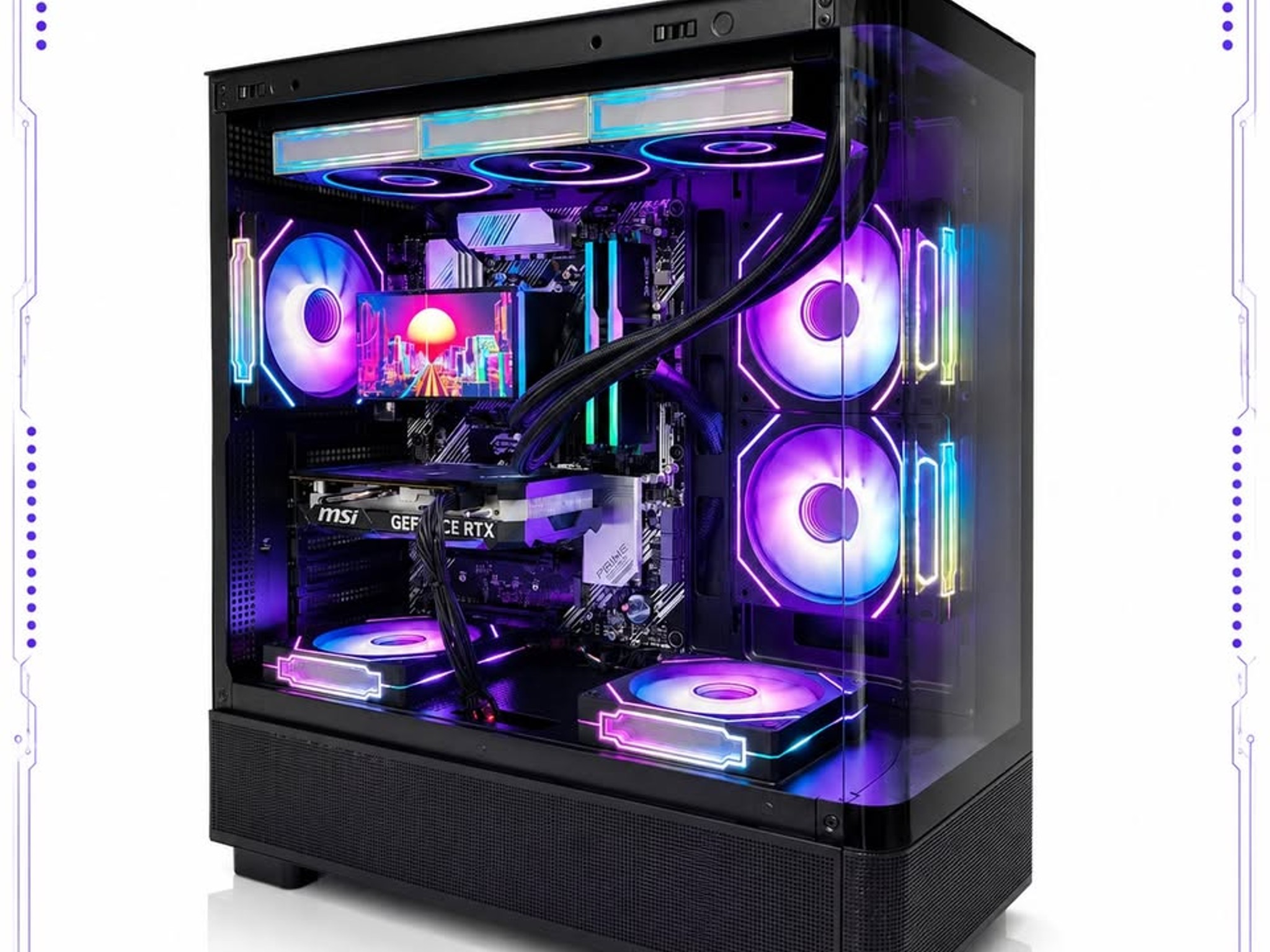 🎮 HIGH FPS Gaming PC | Ryzen 5 5500 | RTX 4060 OC | 32GB RGB | 1TB Gen4 SSD