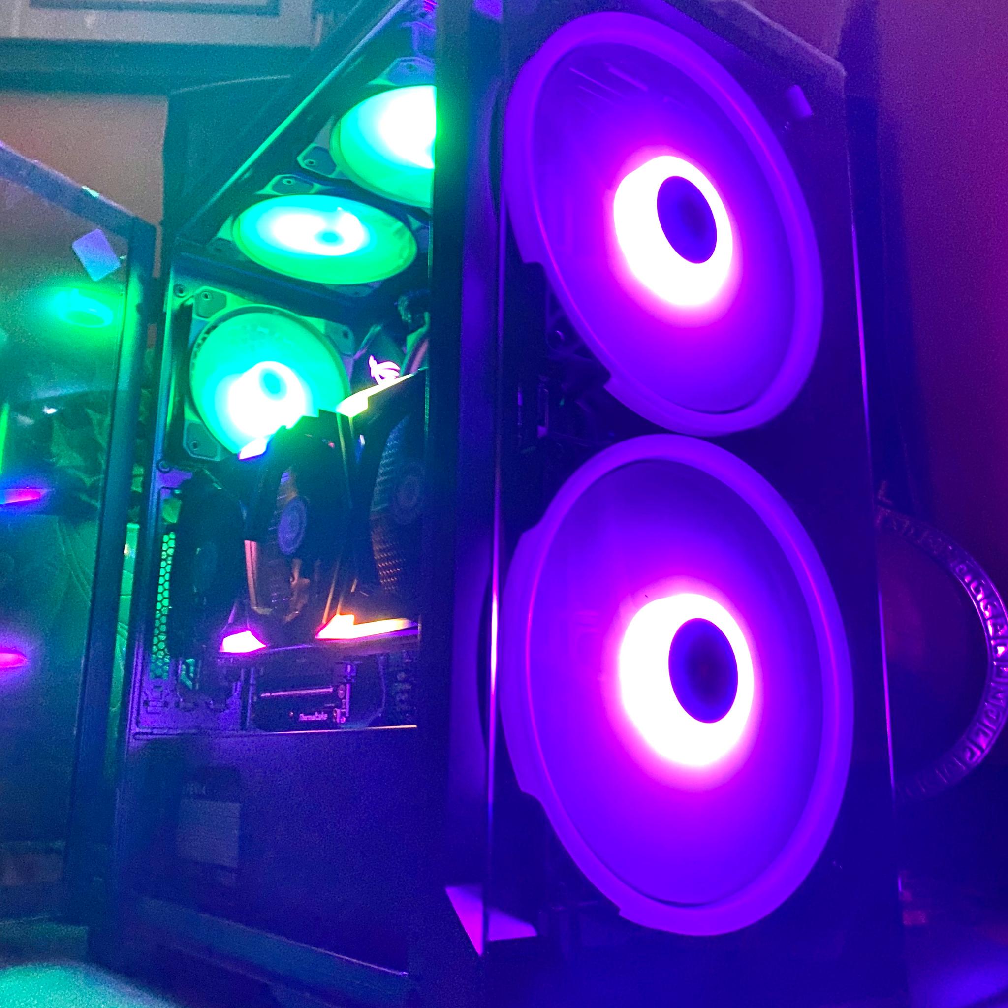 青い稲妻⚡| Ryzen 5 | RTX2080Super| 32GB RGB RAM| 1TB NVMe M.2 SSD| Windows 11 Pro