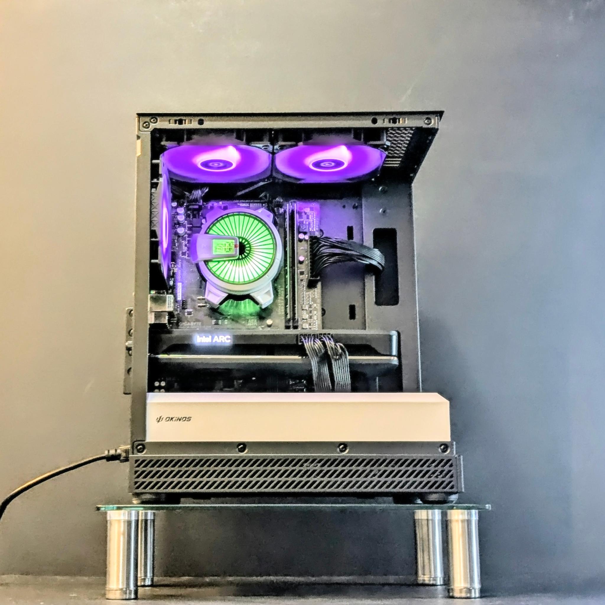 Budget 1440P Gaming PC⚫⚪|Intel ARC A750 LE|16GB RAM|Ryzen 5|Windows 11 Pro
