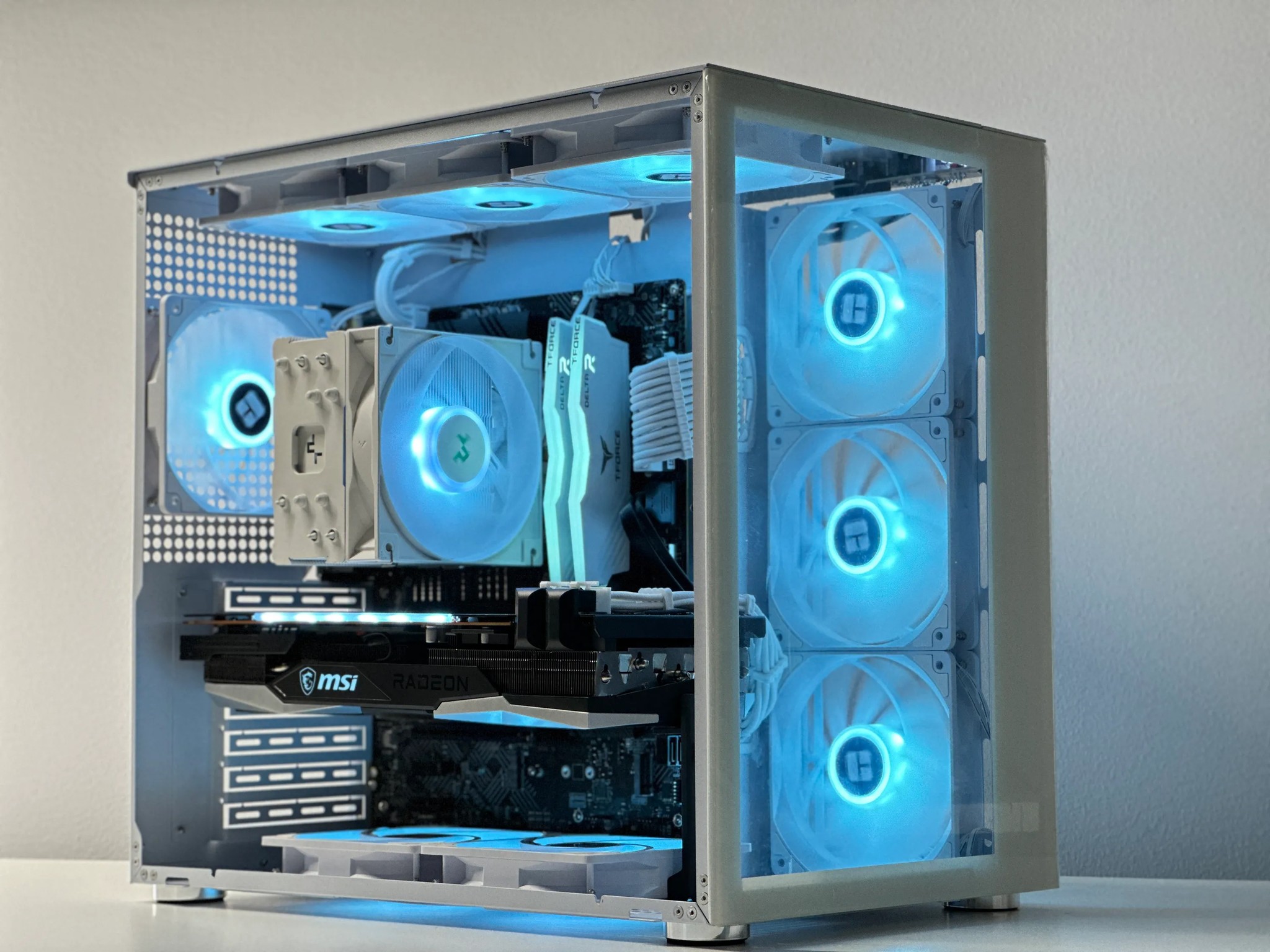 1440p-4K👑 Gaming PC🚀AMD RX 6800 16GB GDRR6⚡Intel 12600K 10-Core⚡32GB DDR4⚡1TB NVME