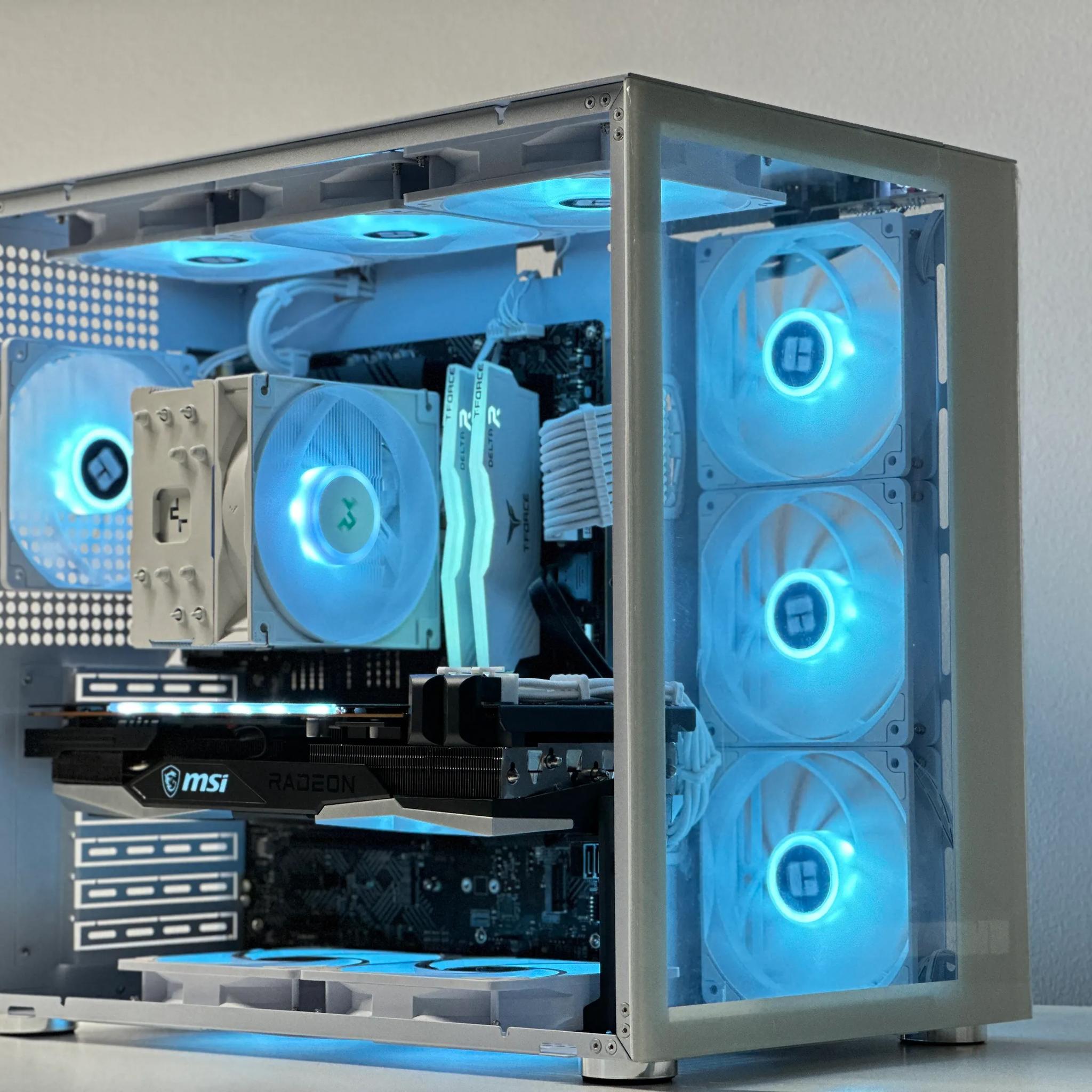 1440p-4K👑 Gaming PC🚀AMD RX 6800 16GB GDRR6⚡Intel 12600K 10-Core⚡32GB DDR4⚡1TB NVME