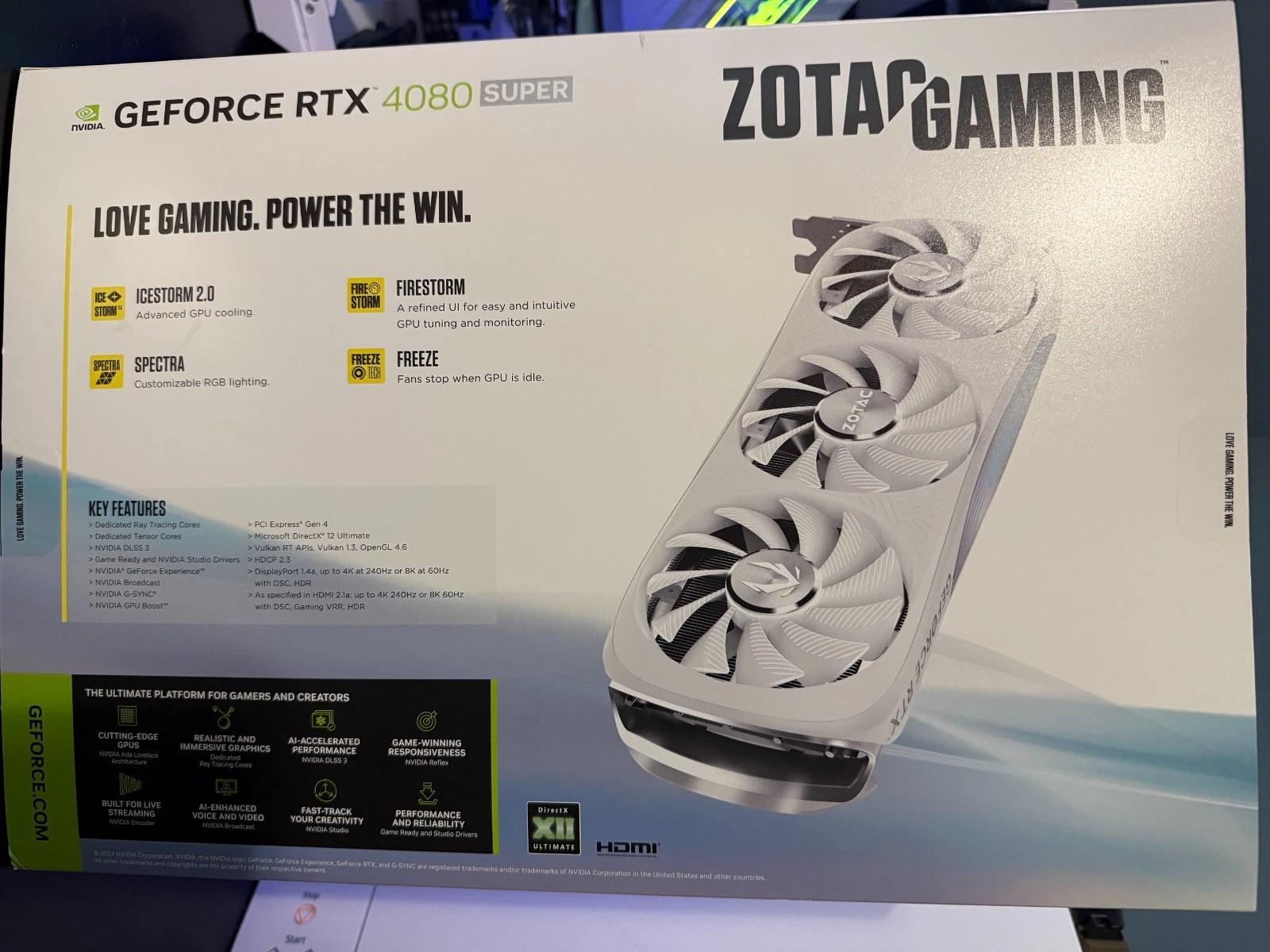 ZOTAC GAMING Trinity OC GeForce RTX 4080 SUPER - Image 5