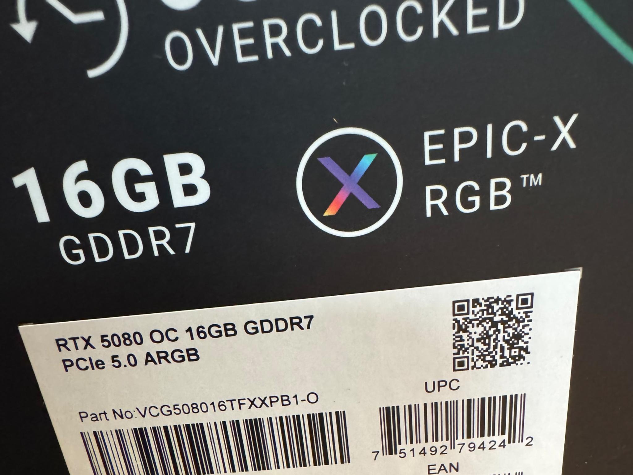 Rtx 5080 pny